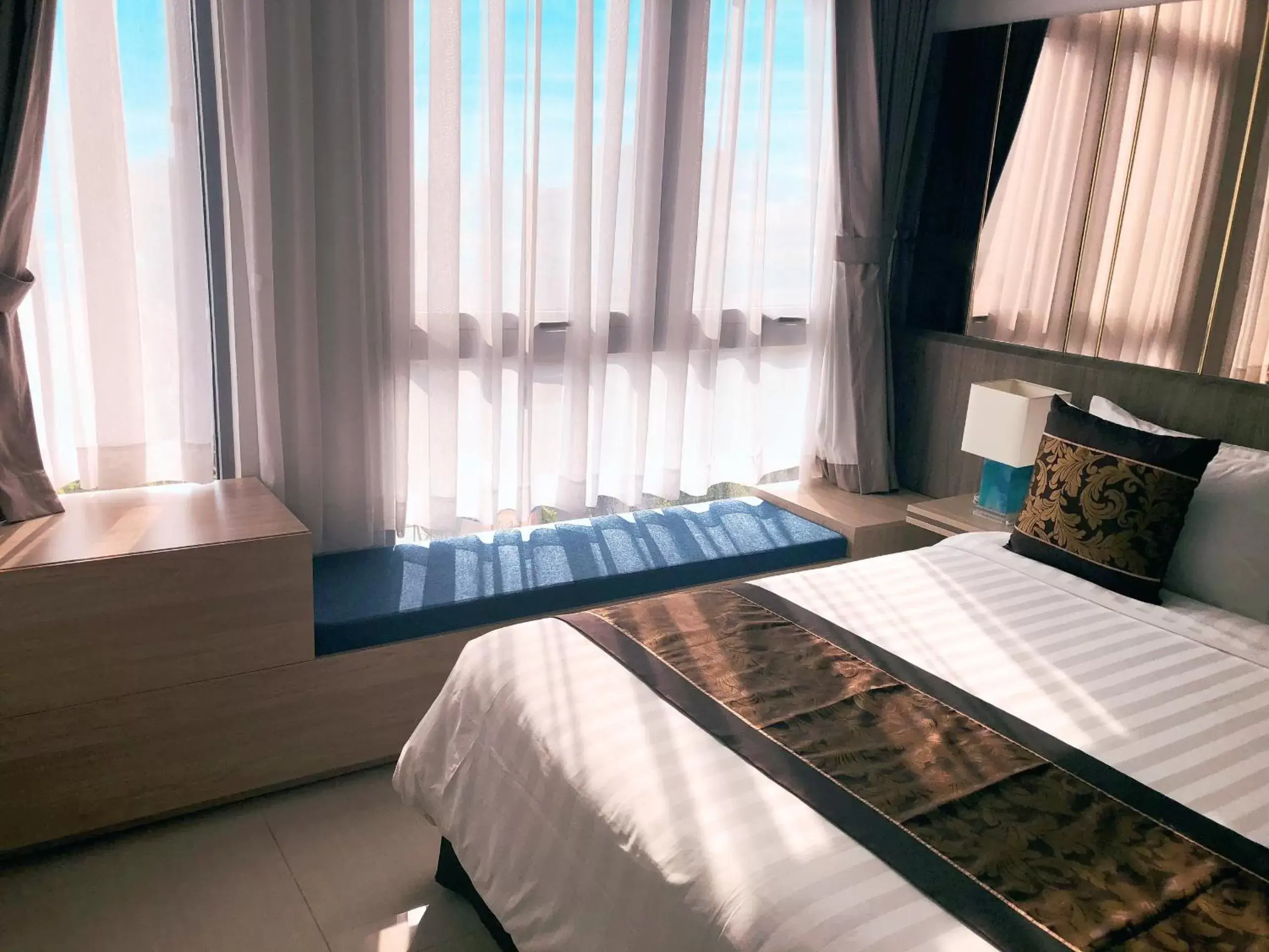 Bed in Aurora Western Village Bed in Aurora Western Village