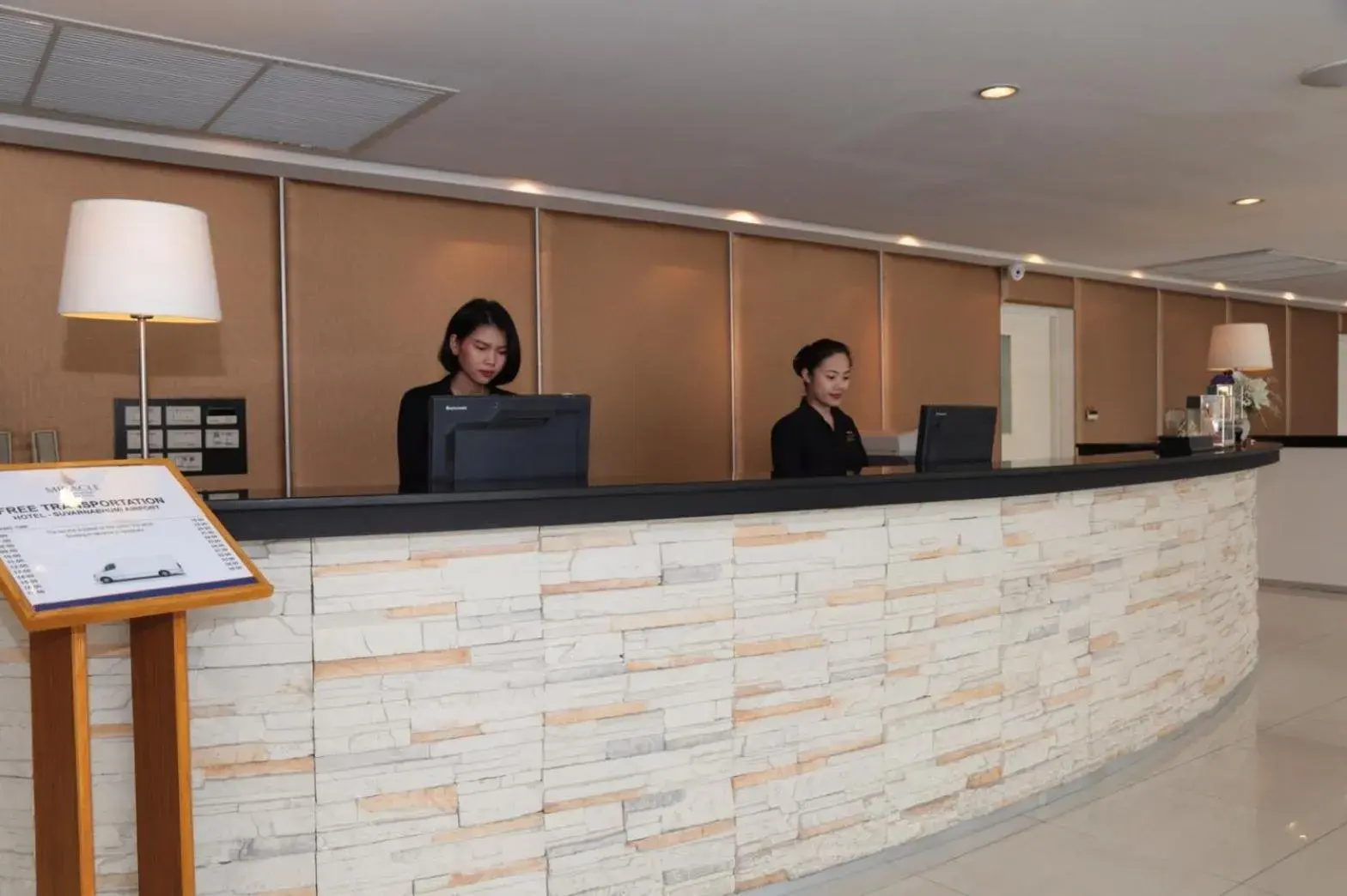 Staff in Miracle Suvarnabhumi Airport