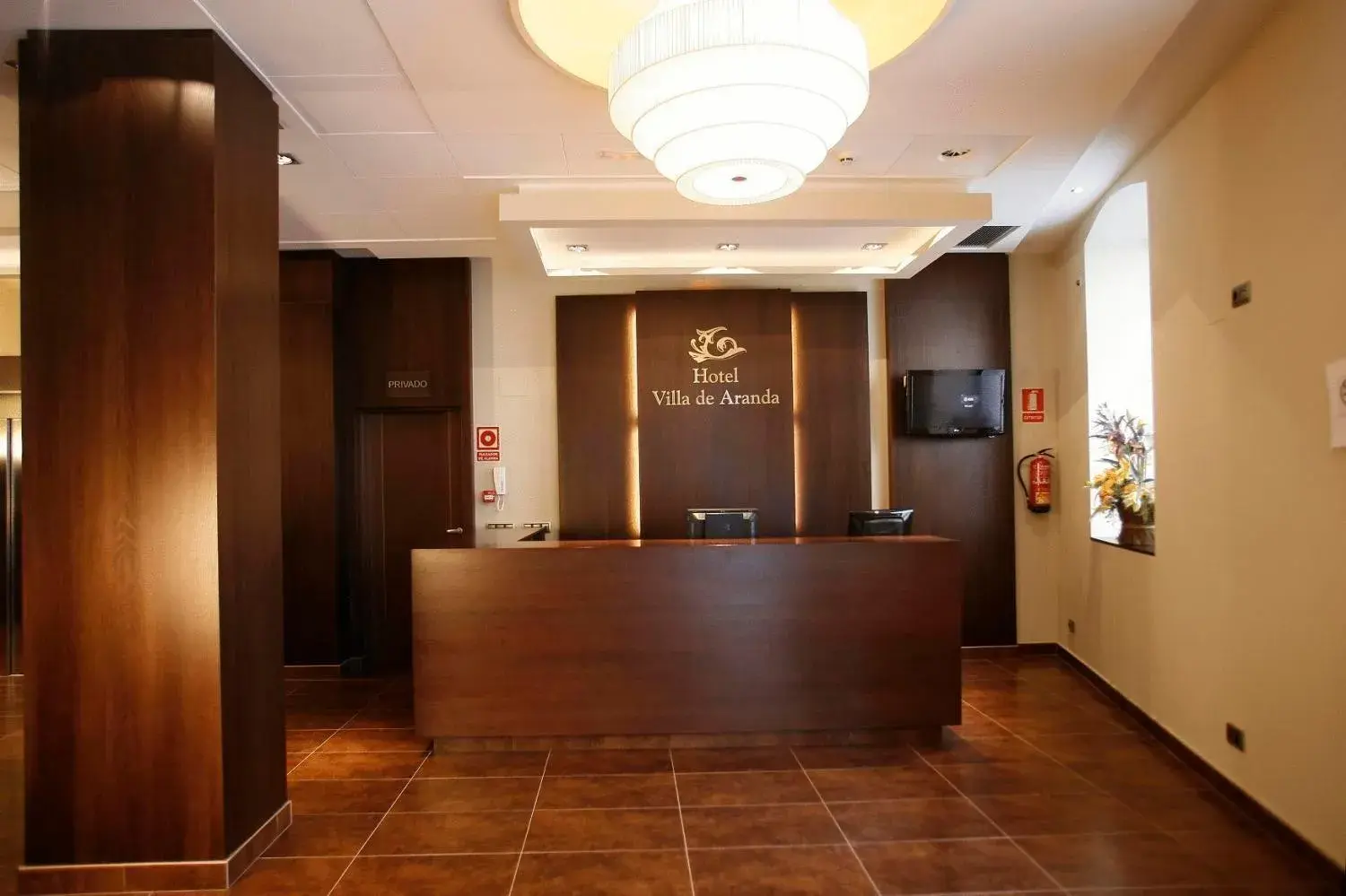 Lobby or reception, Lobby/Reception in Hotel Villa de Aranda