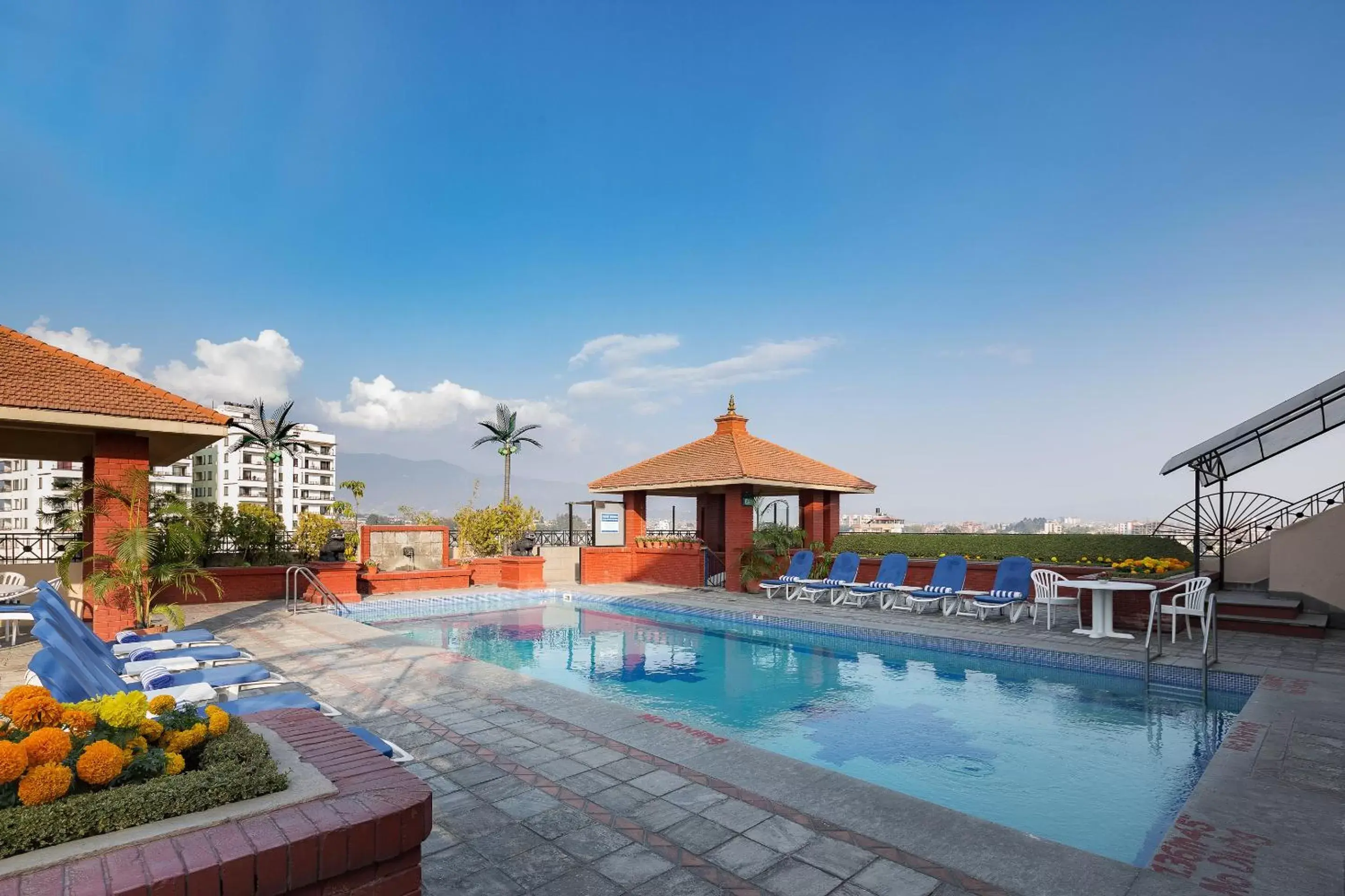 Swimming Pool in Radisson Hotel Kathmandu