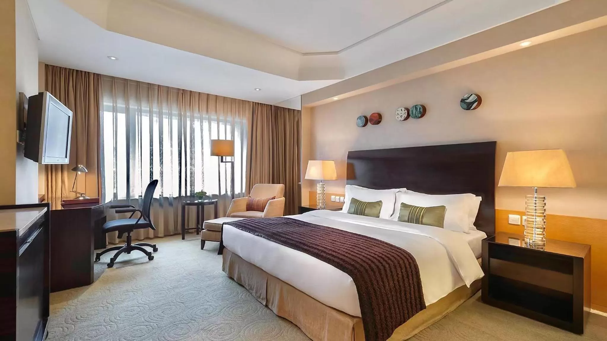 Photo of the whole room, Bed in Marco Polo Parkside, Beijing