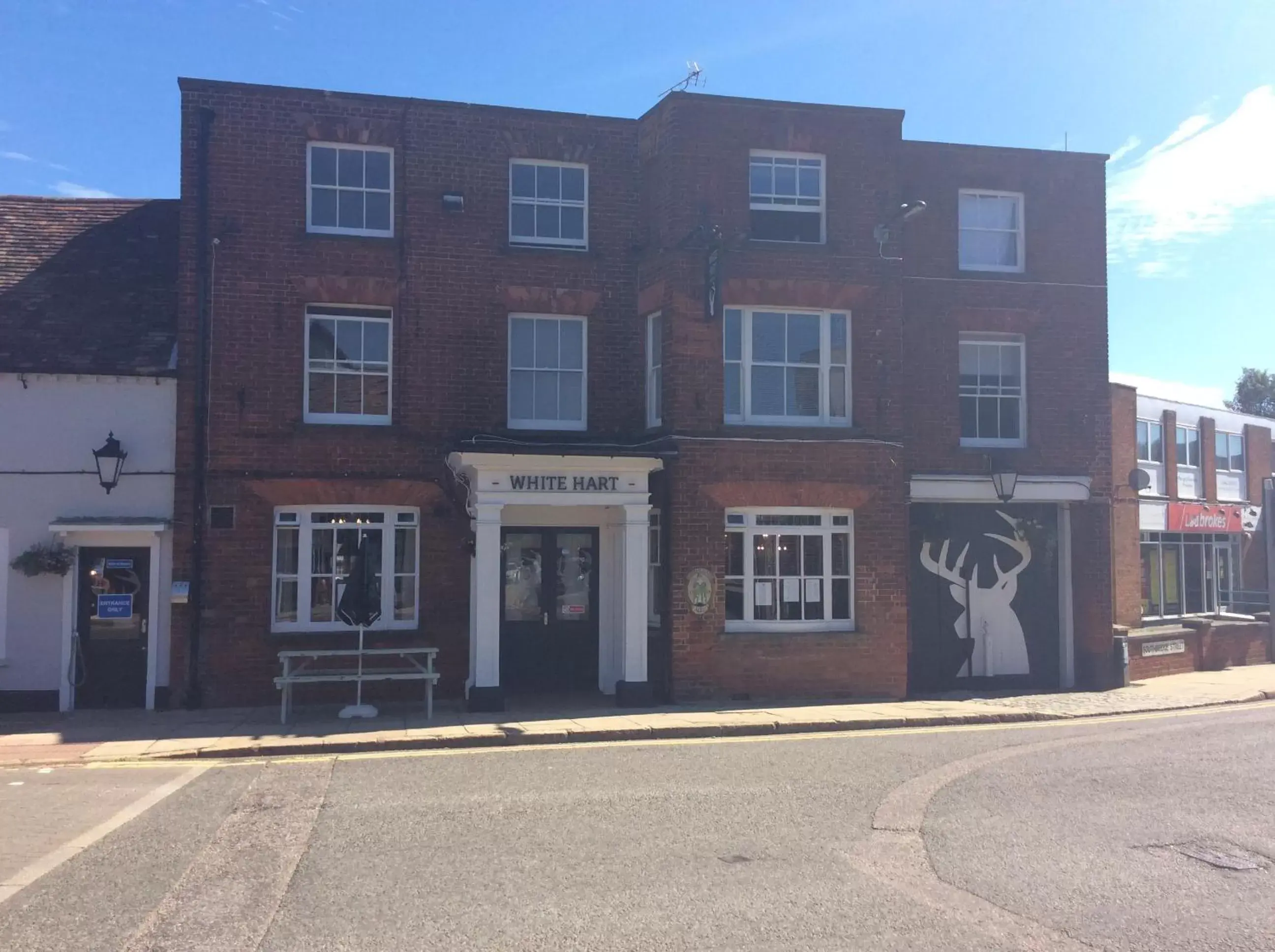 Property Building in The White Hart Hotel