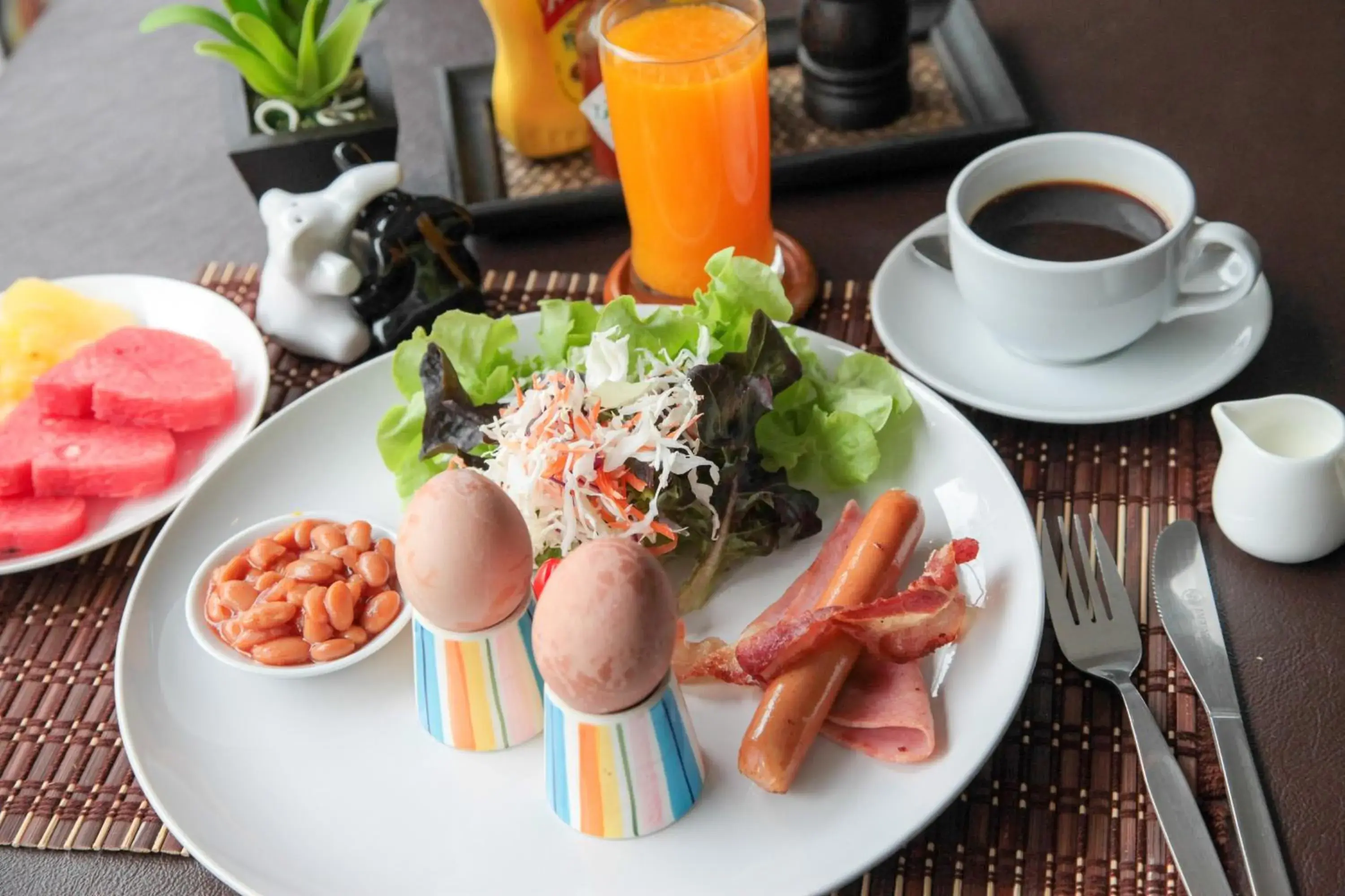 American breakfast, Breakfast in Thapae Loft Hotel (SHA Certified)