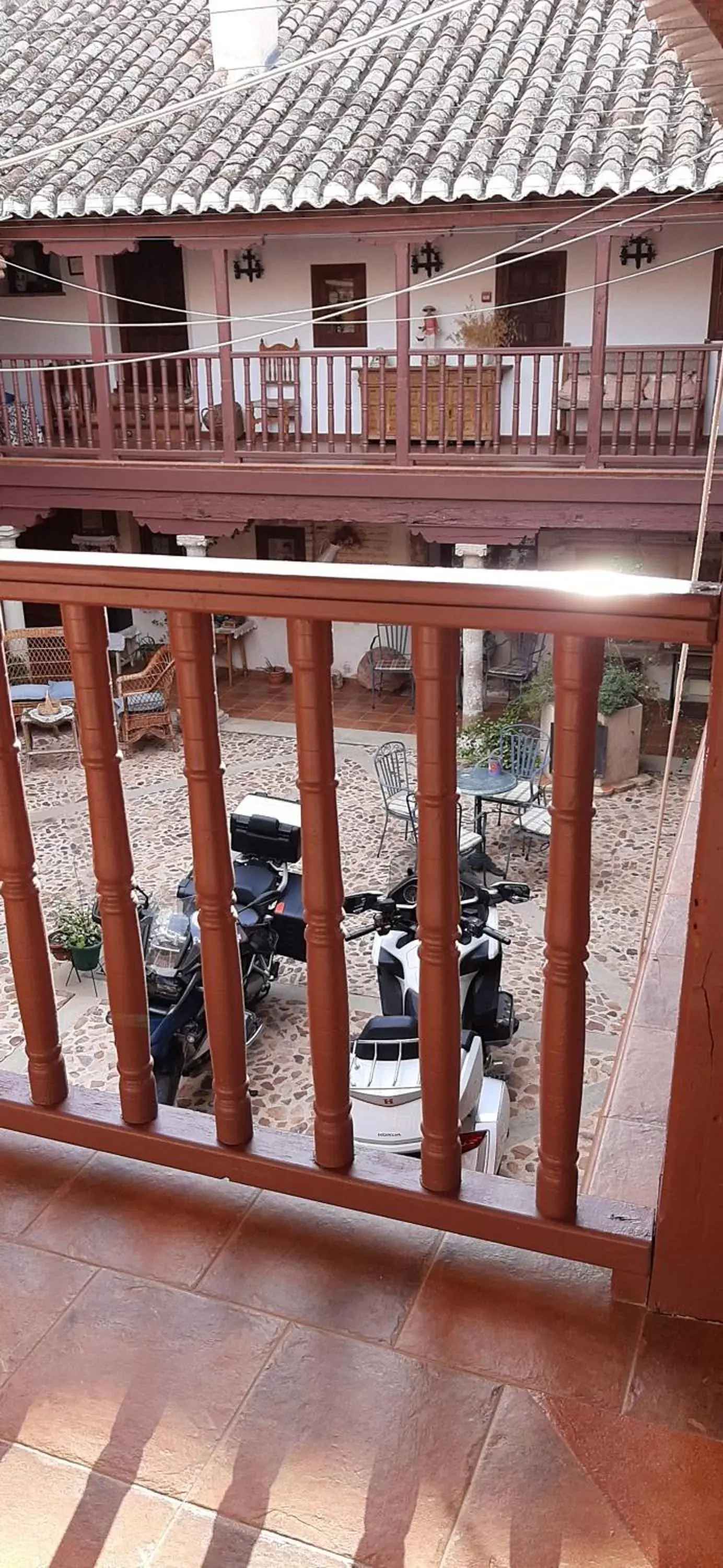 Balcony/Terrace in Hotel Rural Posada Los Caballeros