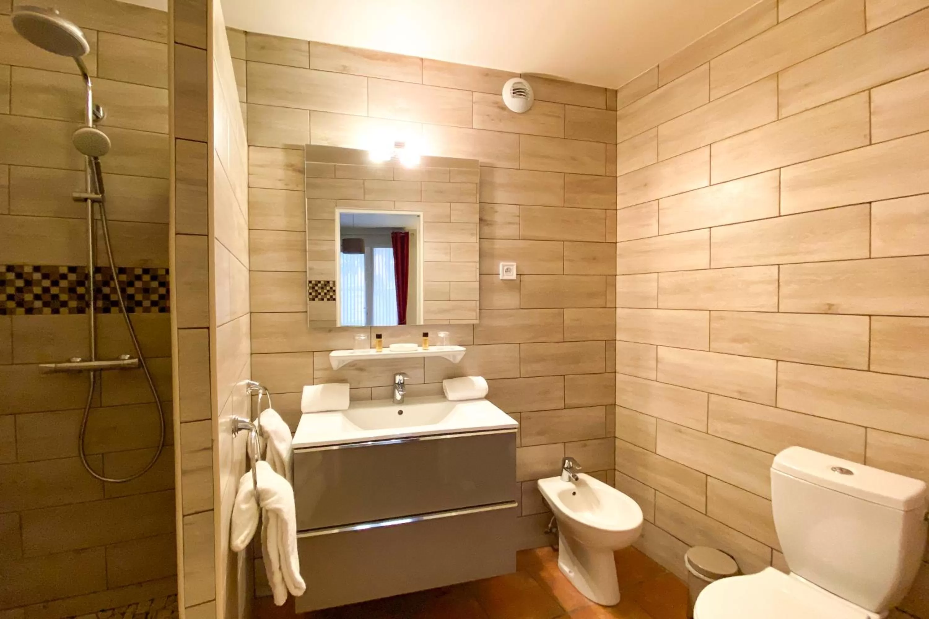 Bathroom in Hotel Le Magnan