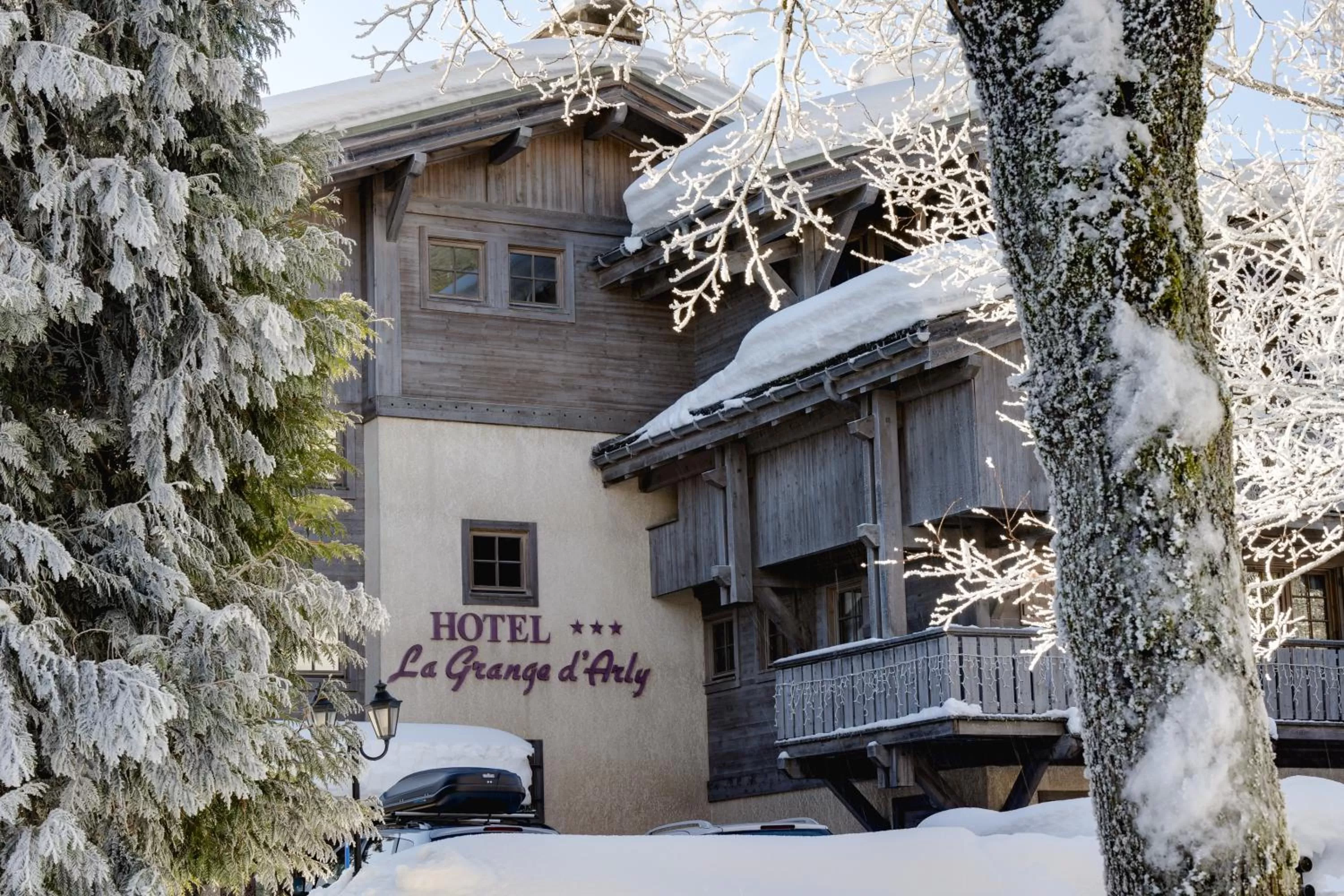 Property building in Hôtel La Grange d'Arly