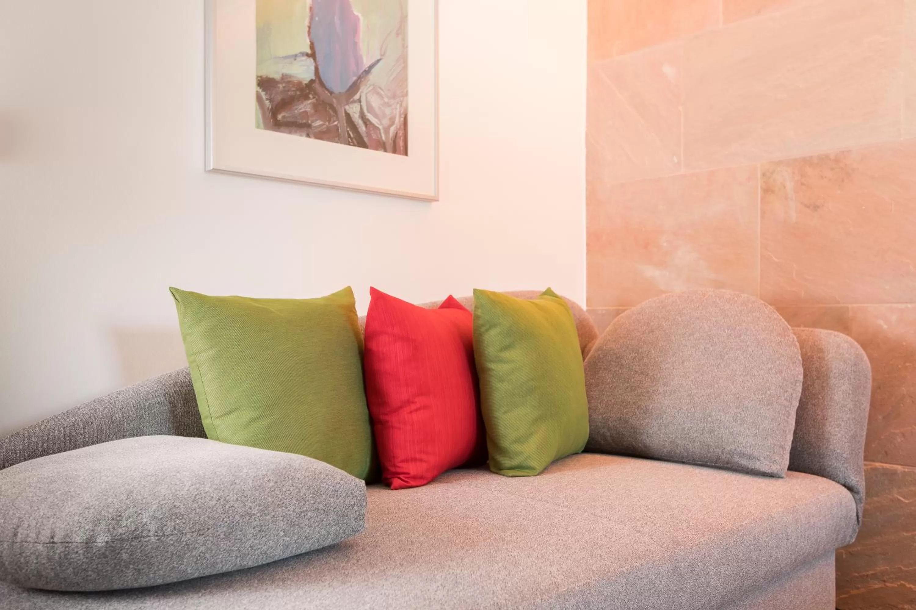 Seating area in Biohotel Kunstquartier