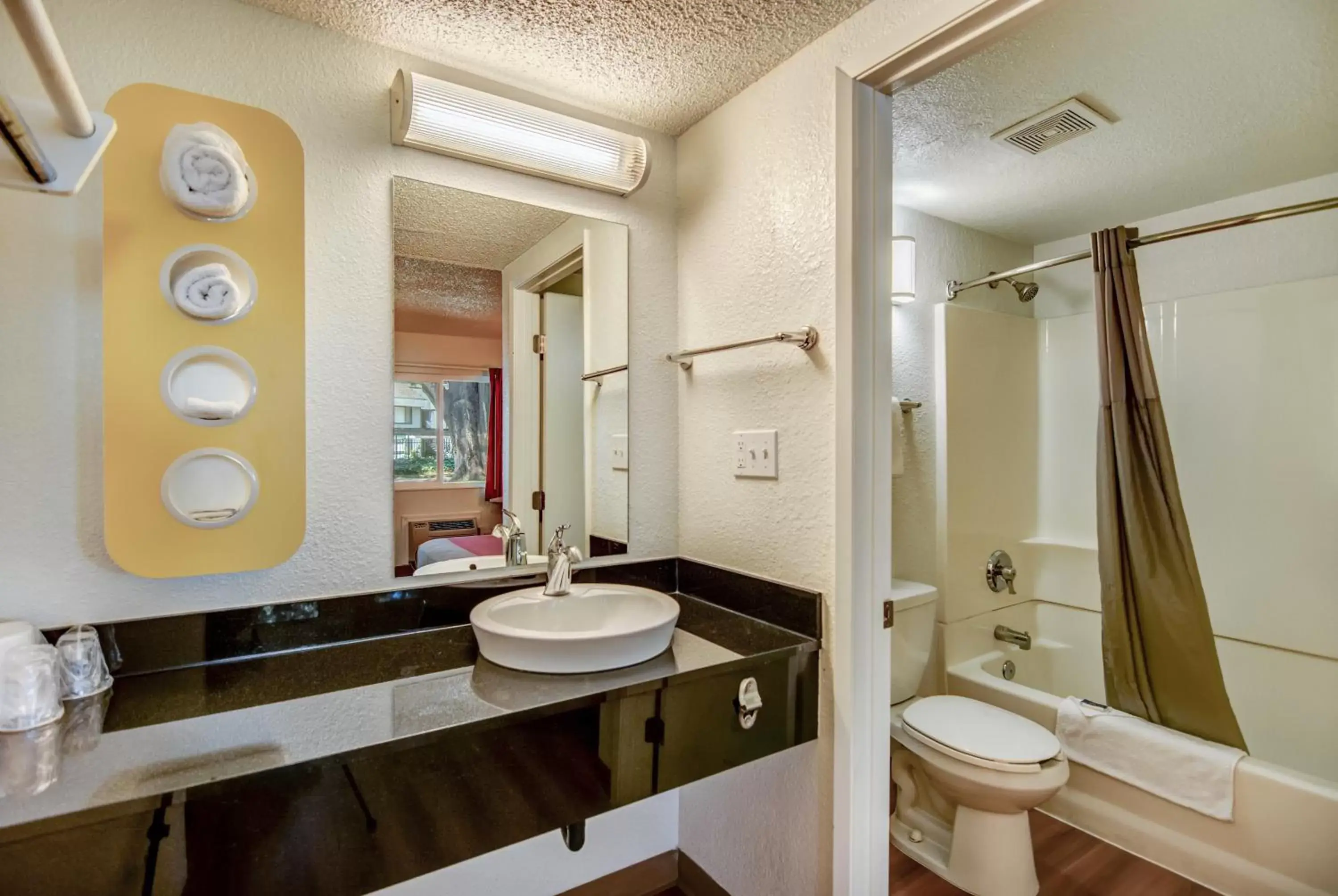 Bathroom in Motel 6-Stockton, CA - North