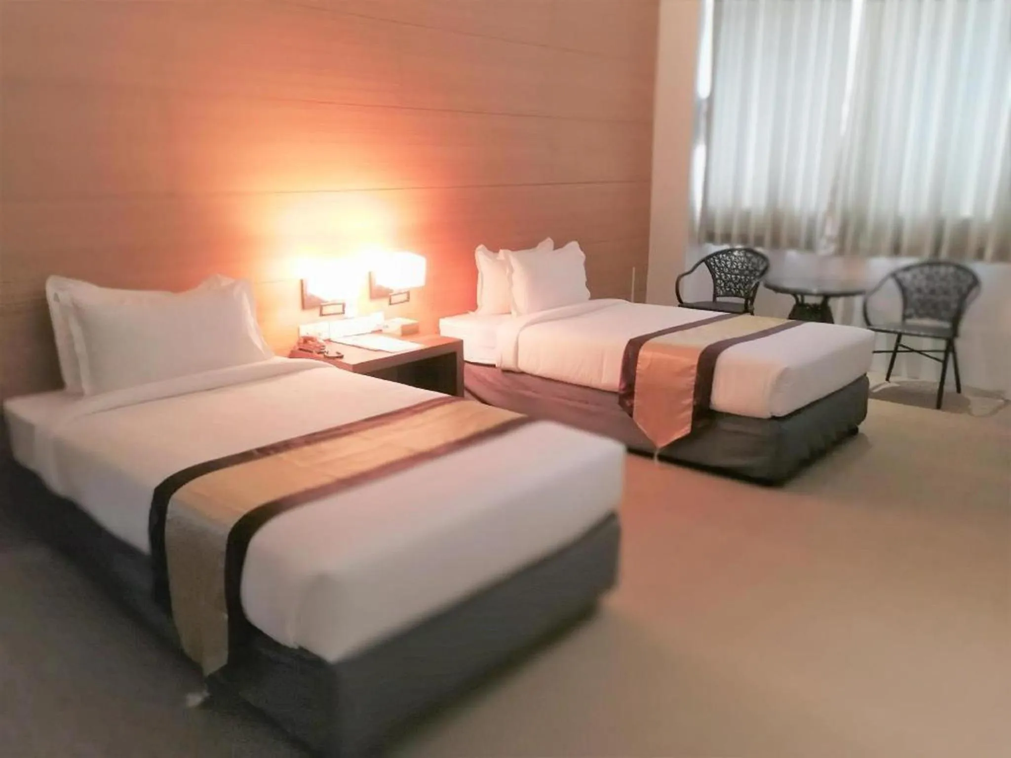 Standard Twin Room in YAMA HOTEL & ROOFTOP BAR