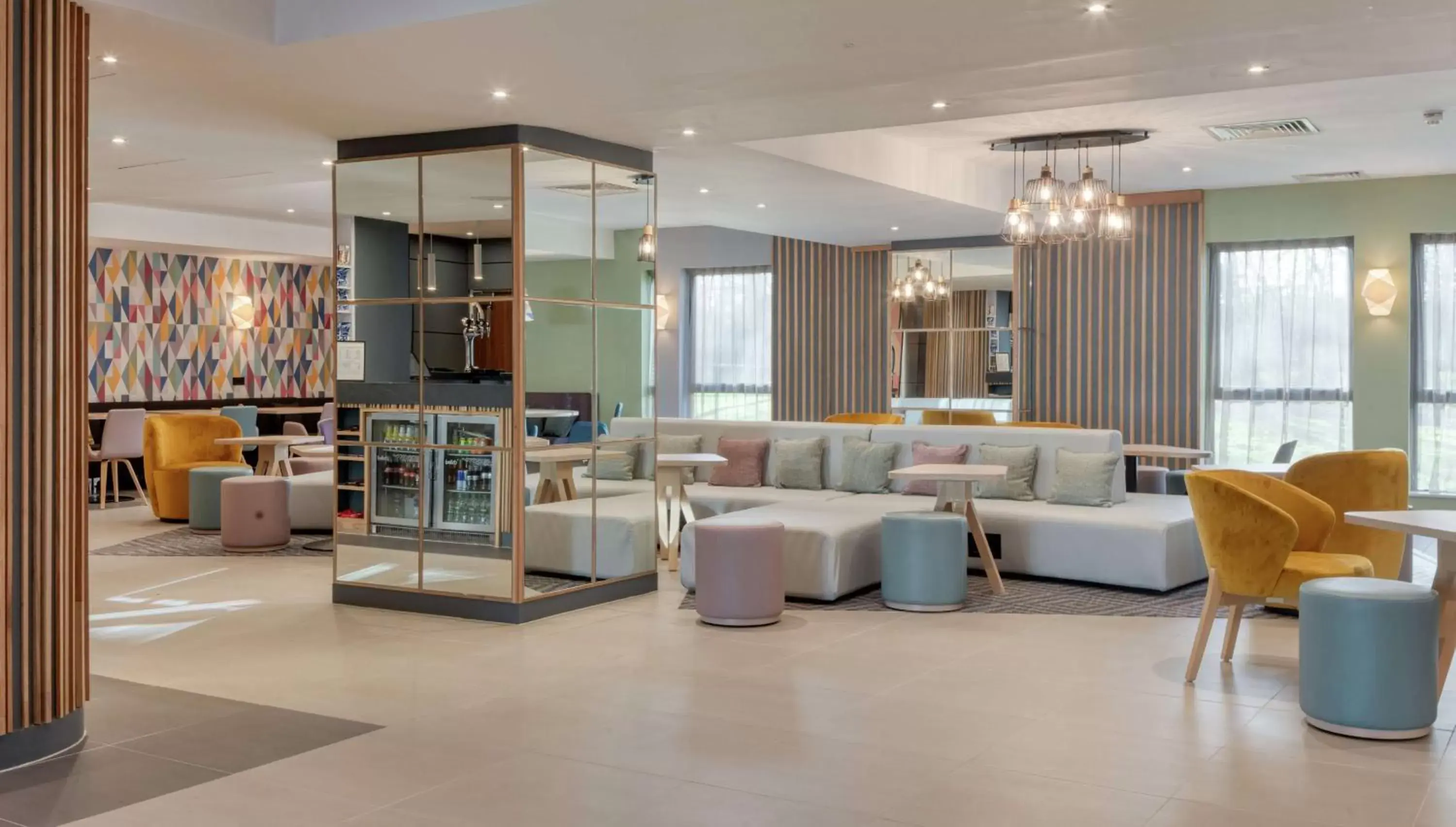 Lobby or reception in Hampton by Hilton Corby Lobby or reception in Hampton by Hilton Corby