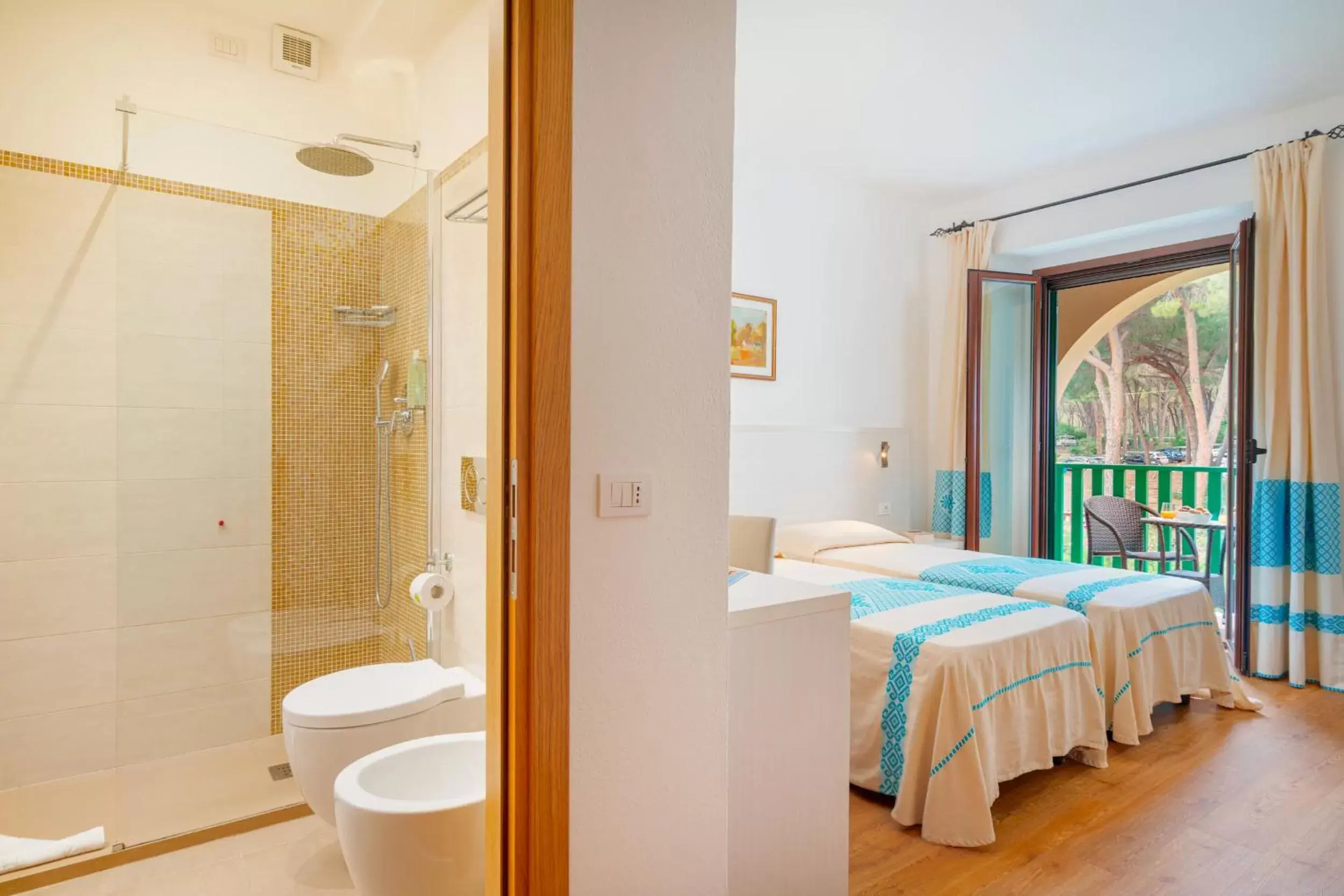 Toilet in Hotel Dei Pini