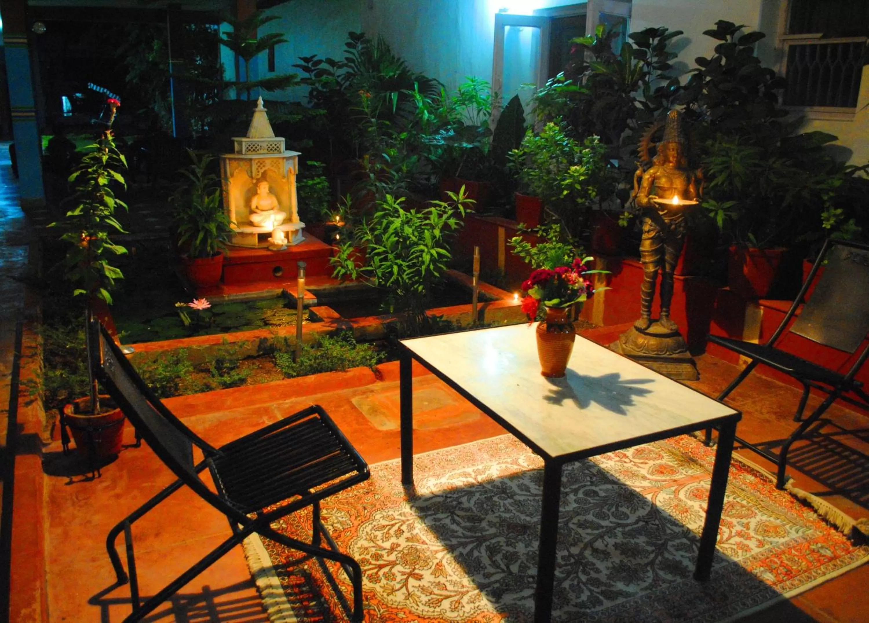 Patio in Hotel Harmony