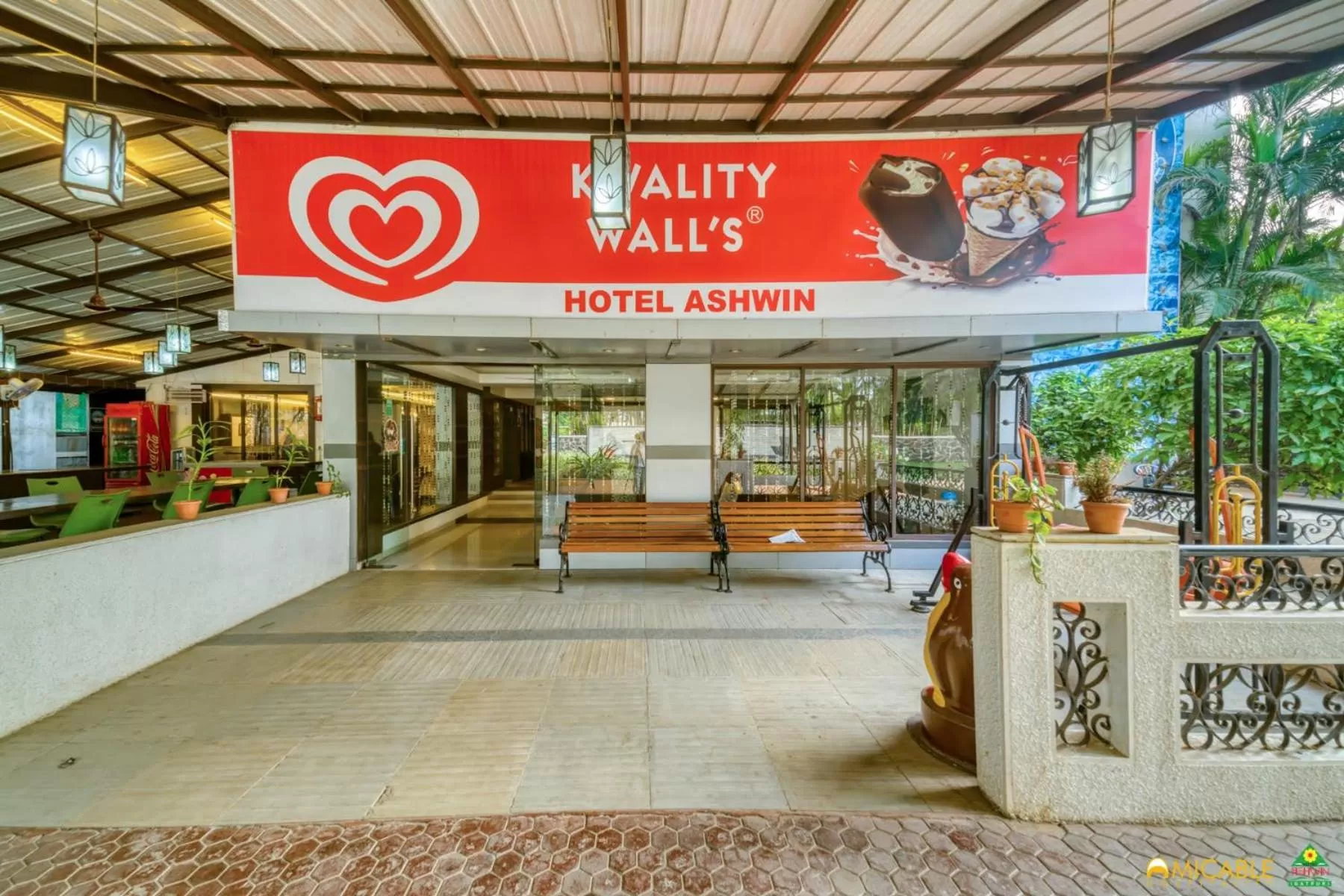 Facade/entrance in Hotel Ashwin Igatpuri, Pure Veg & Jain Food