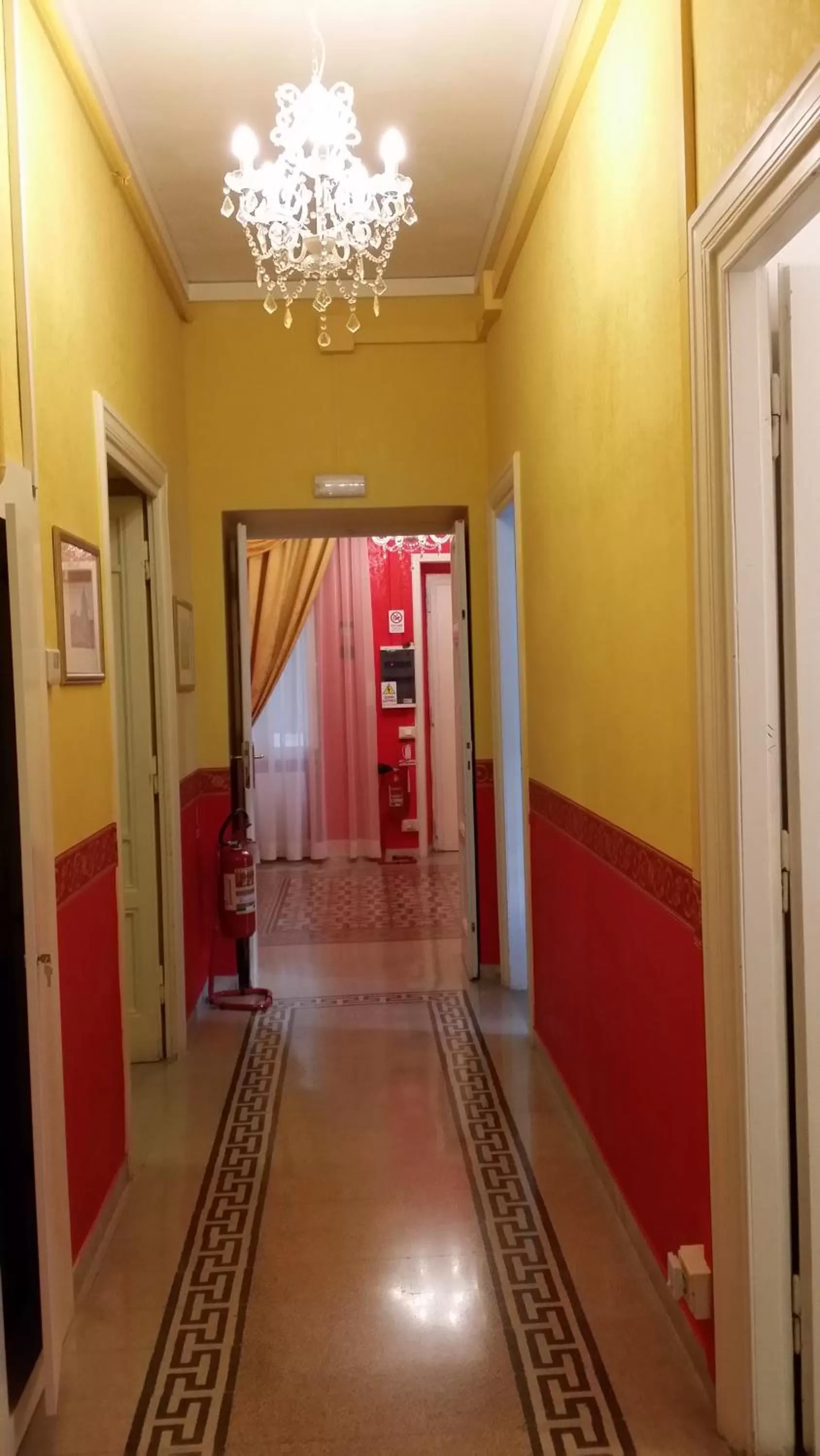 Lobby or reception in La Breccia A Porta Pia