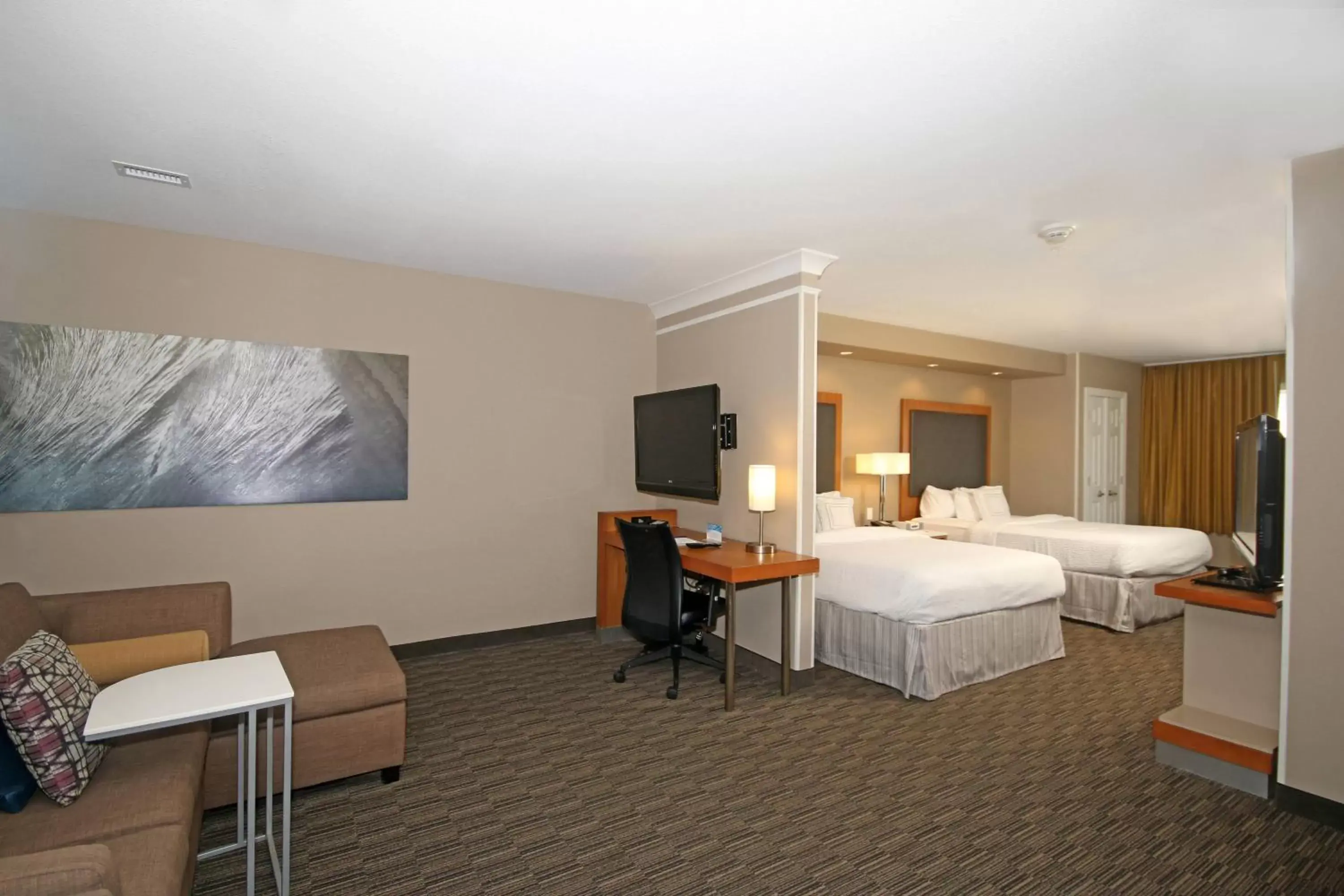 Photo of the whole room, Bed in SpringHill Suites by Marriott Charleston North