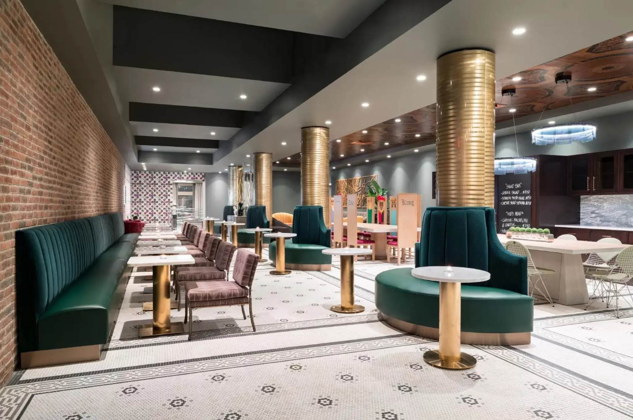 Restaurant/places to eat, Lobby/Reception in TRYP by Wyndham Newark Downtown