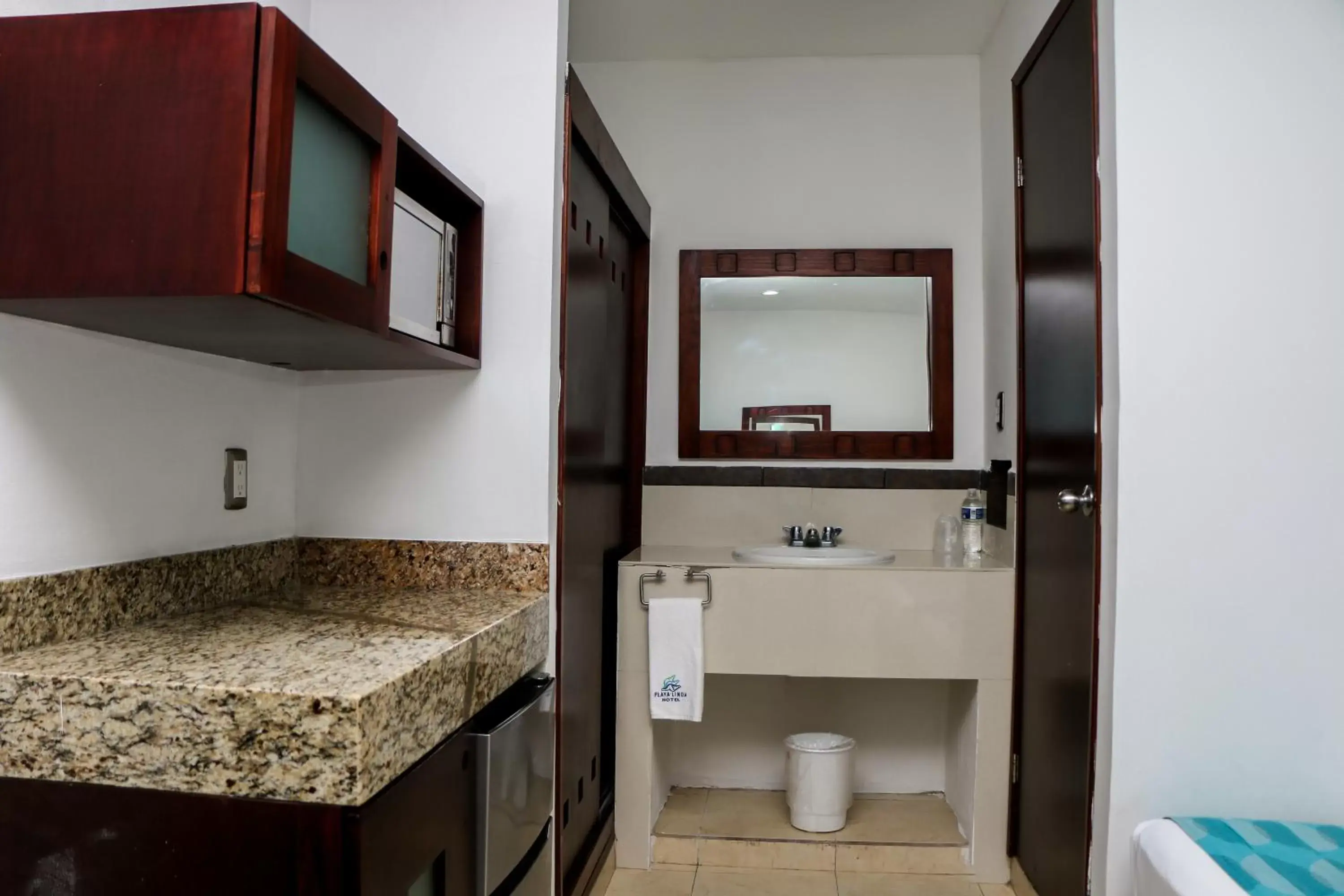 Bathroom in Playa Linda Hotel