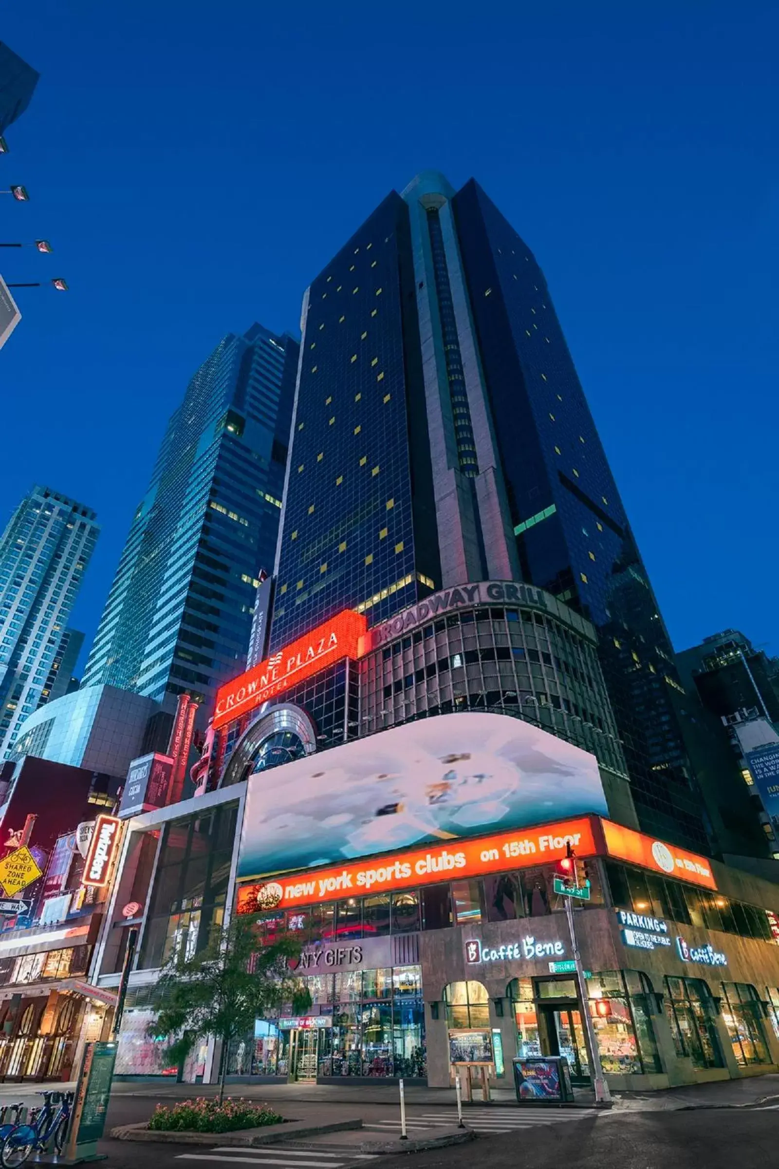 Property Building in Crowne Plaza Times Square Manhattan, an IHG Hotel
