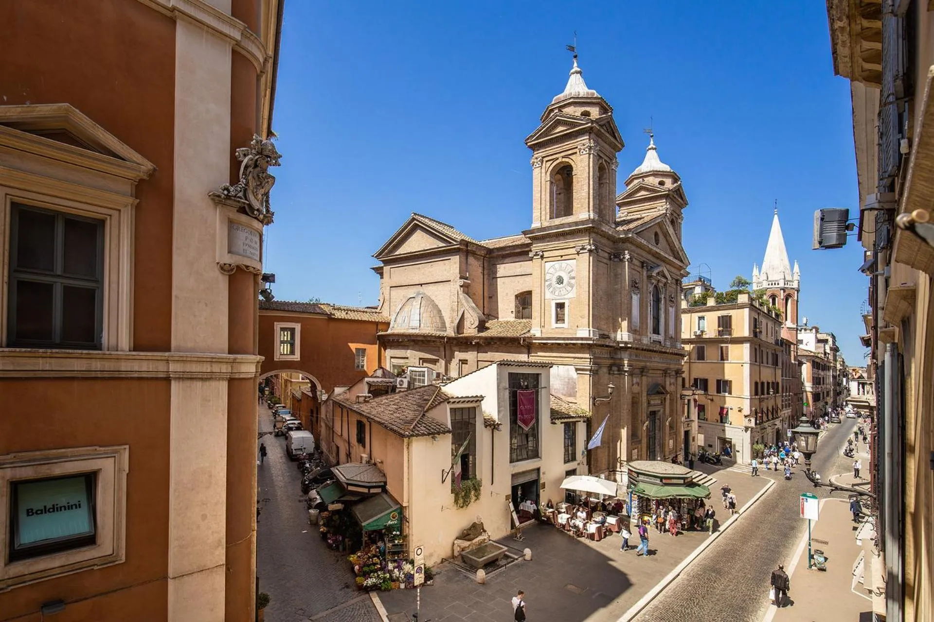 City view in Piazza di Spagna Comfort Rooms