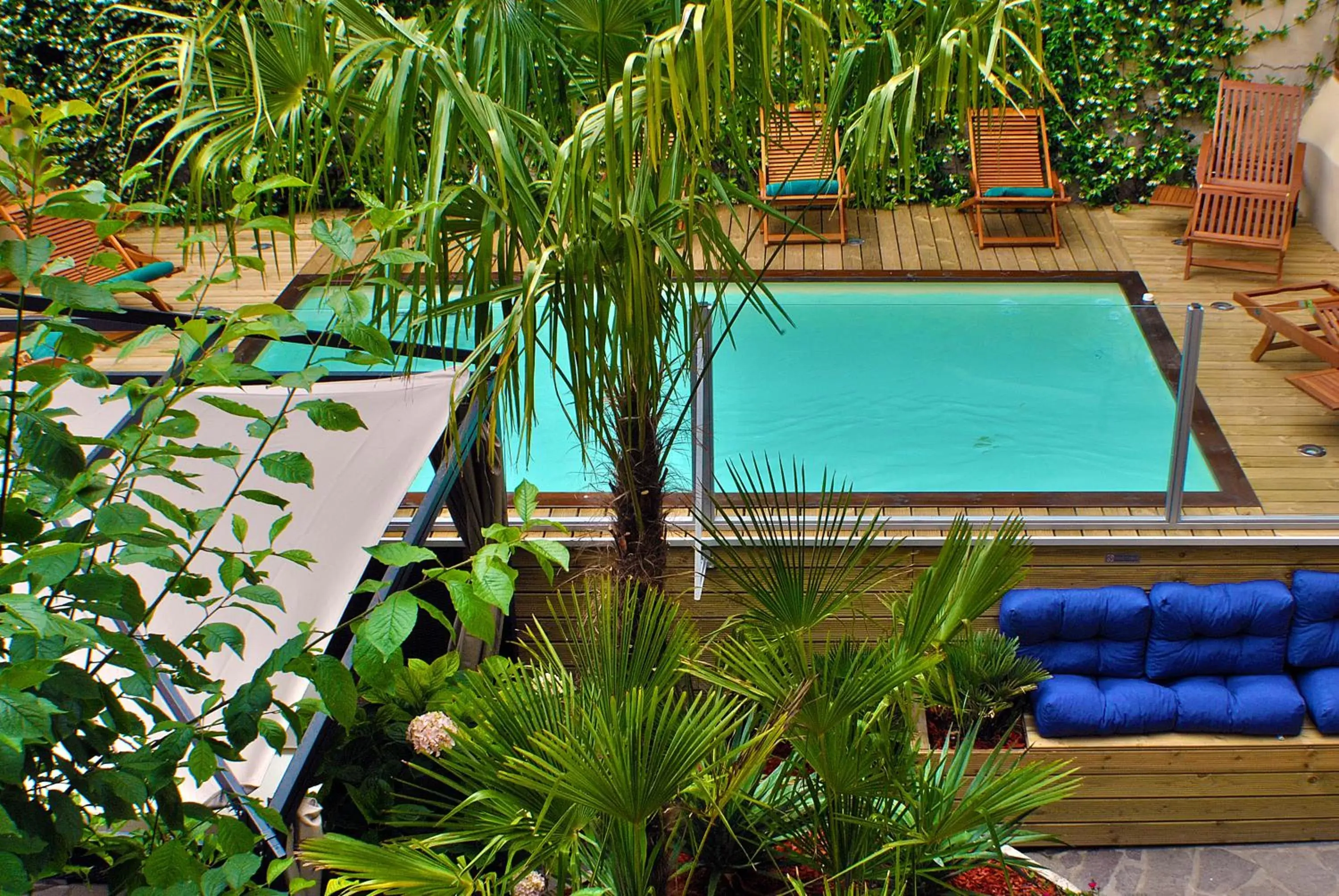 Garden view, Swimming Pool in Hotel Ginori Al Duomo