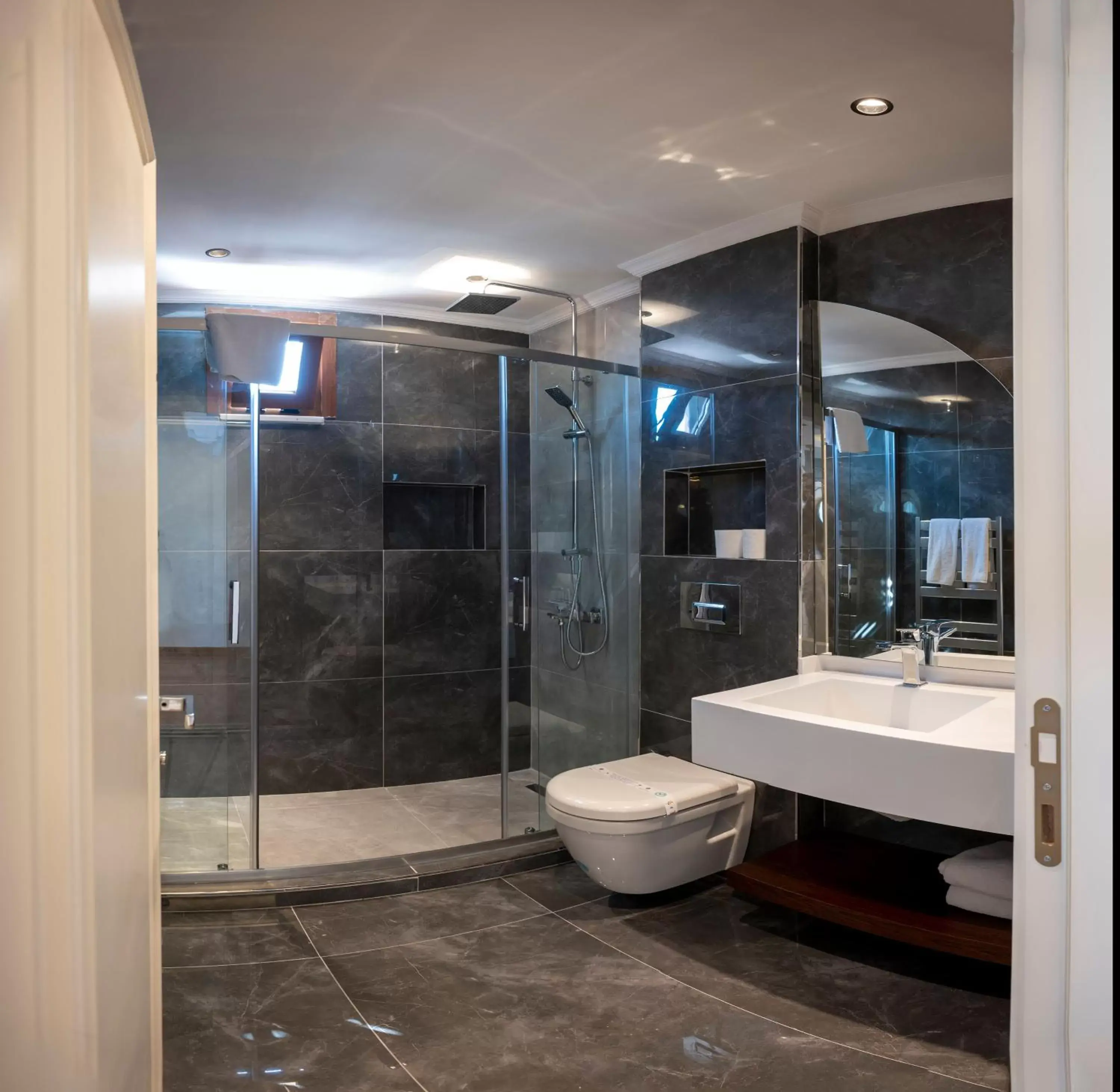 Bathroom in The Byzantium Suites Hotel & Spa