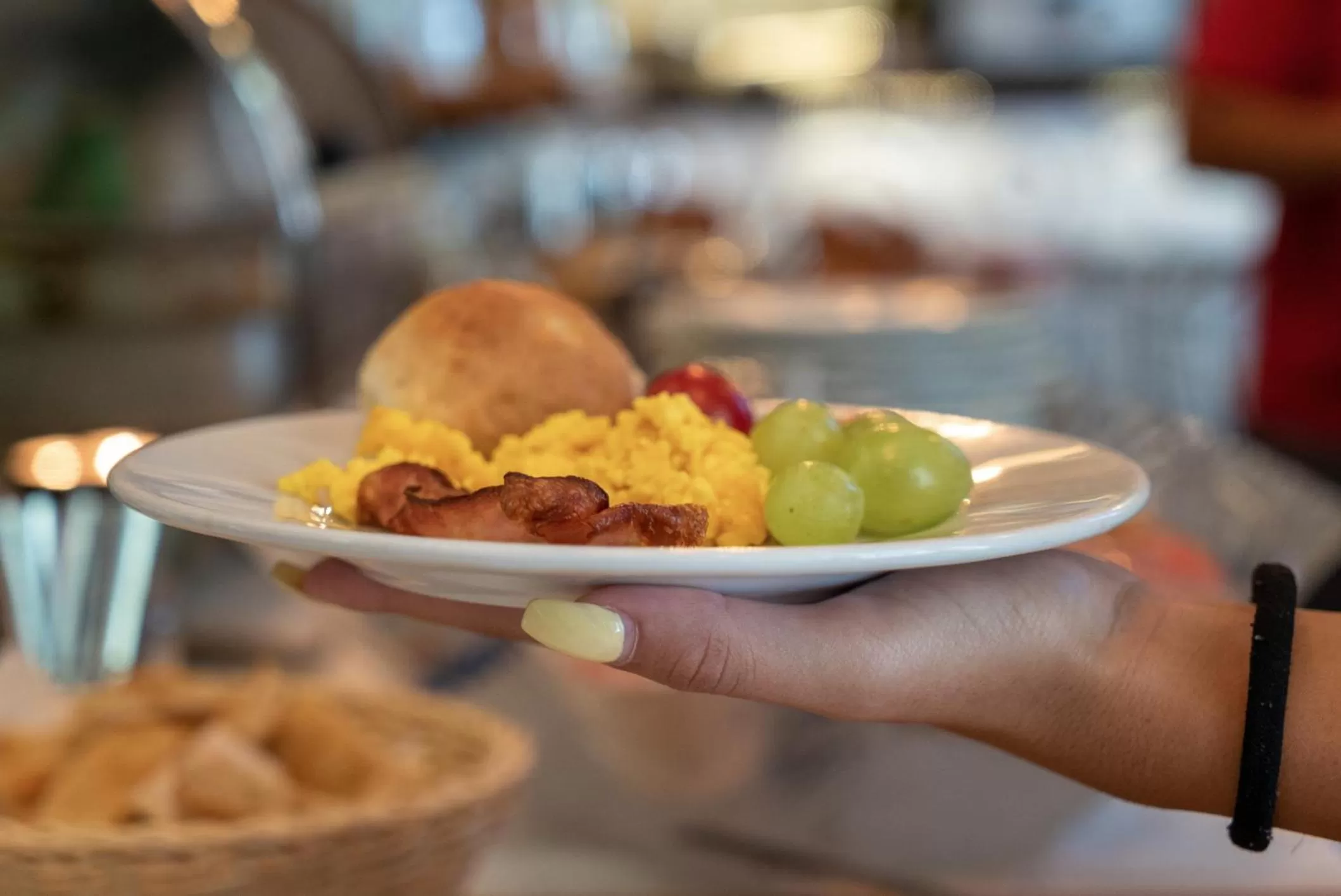Buffet breakfast in Casa Mia in Trastevere