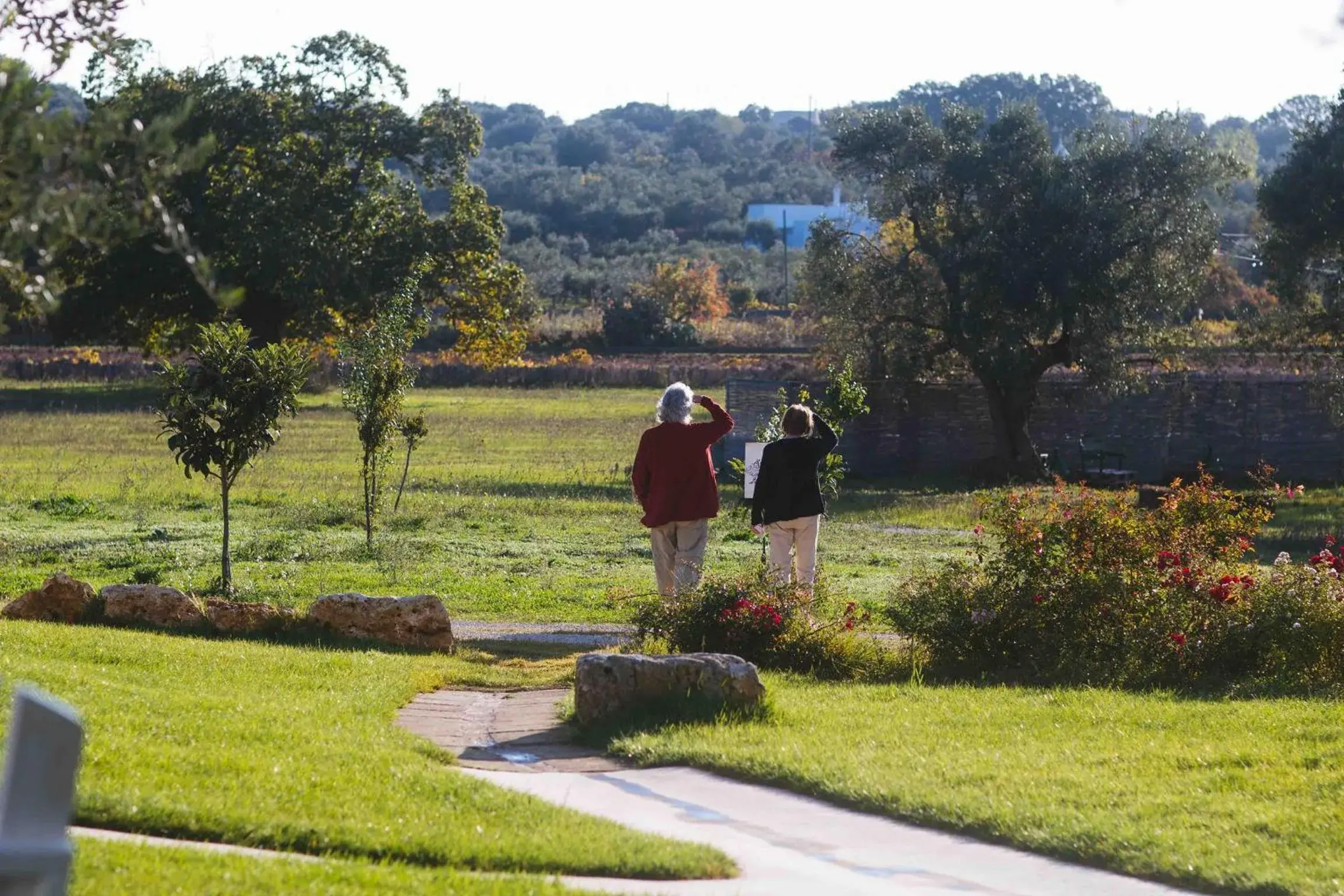 Garden in Masseria Cervarolo