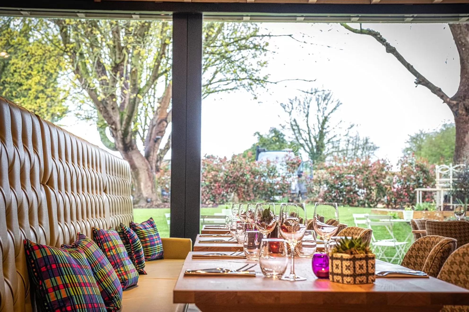 Patio in The Carpenters Arms
