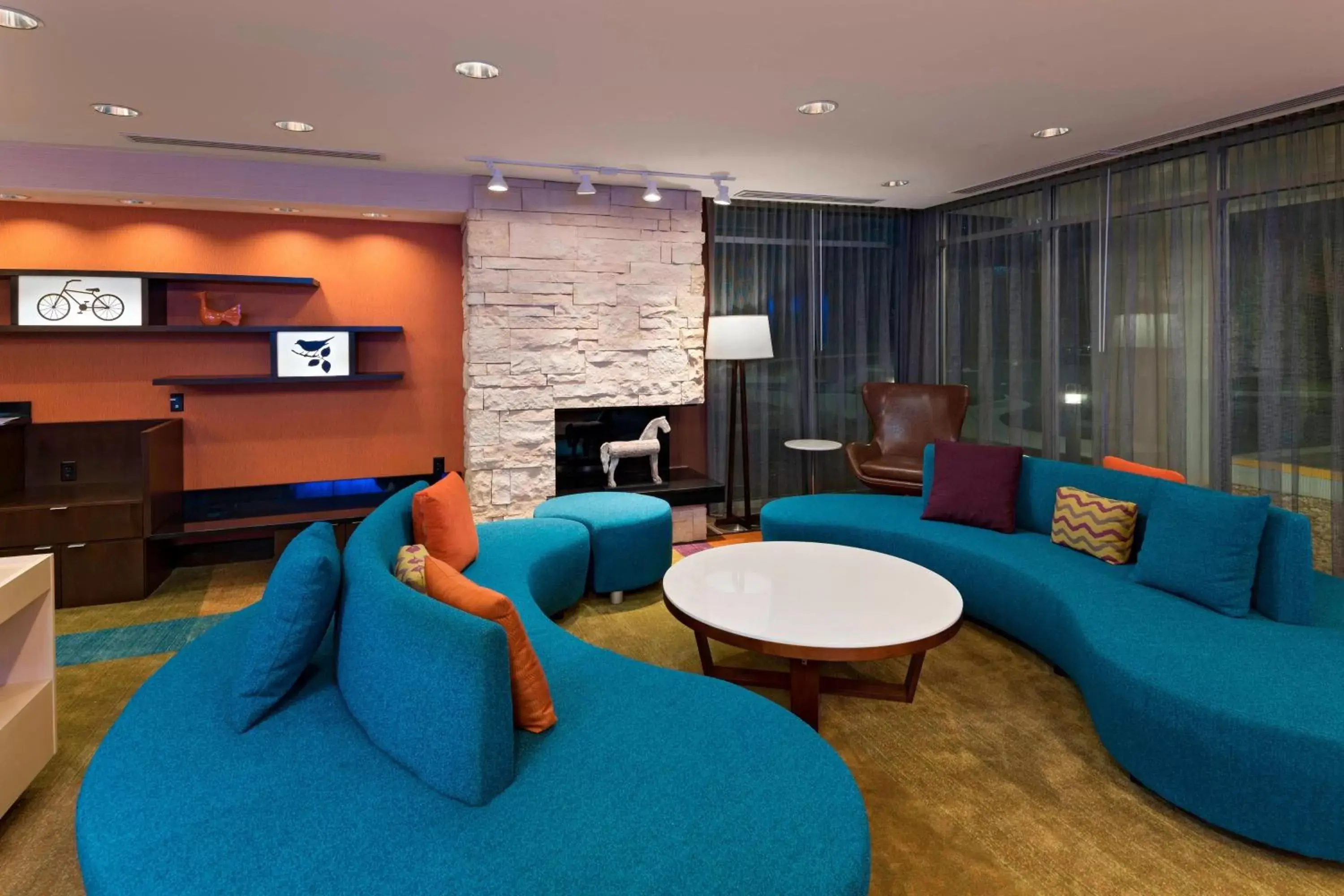 Lobby or reception, Seating Area in Fairfield Inn & Suites by Marriott Dublin
