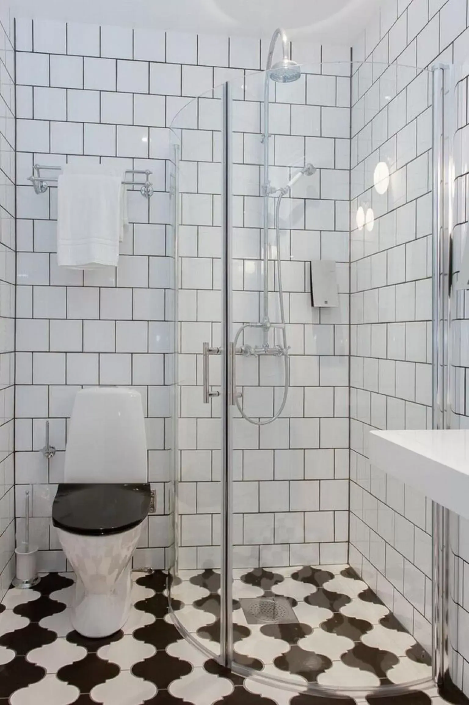 Bathroom in Clarion Collection Hotel Borgen