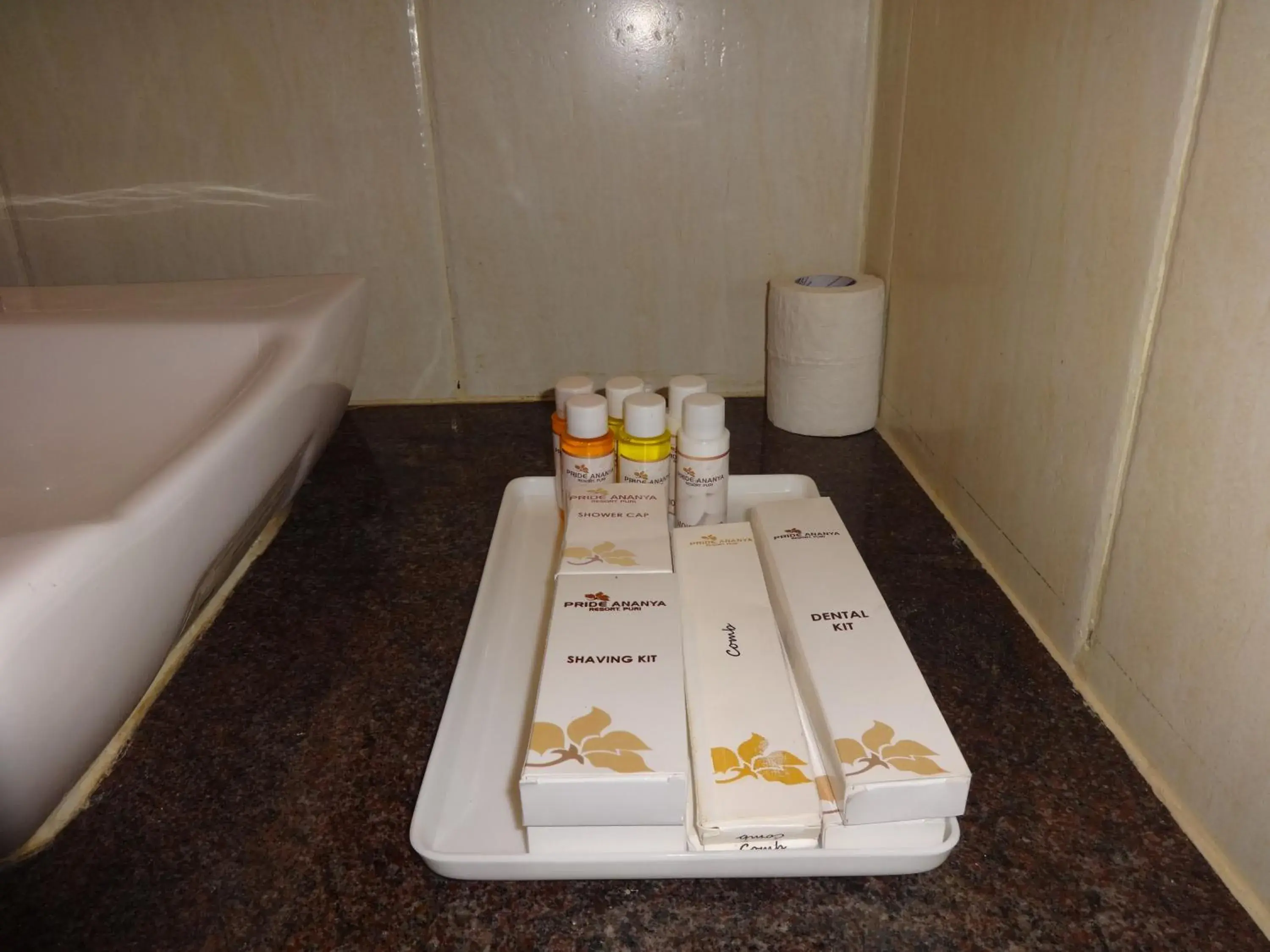 Bathroom, Bed in Pride Ananya Resort Puri