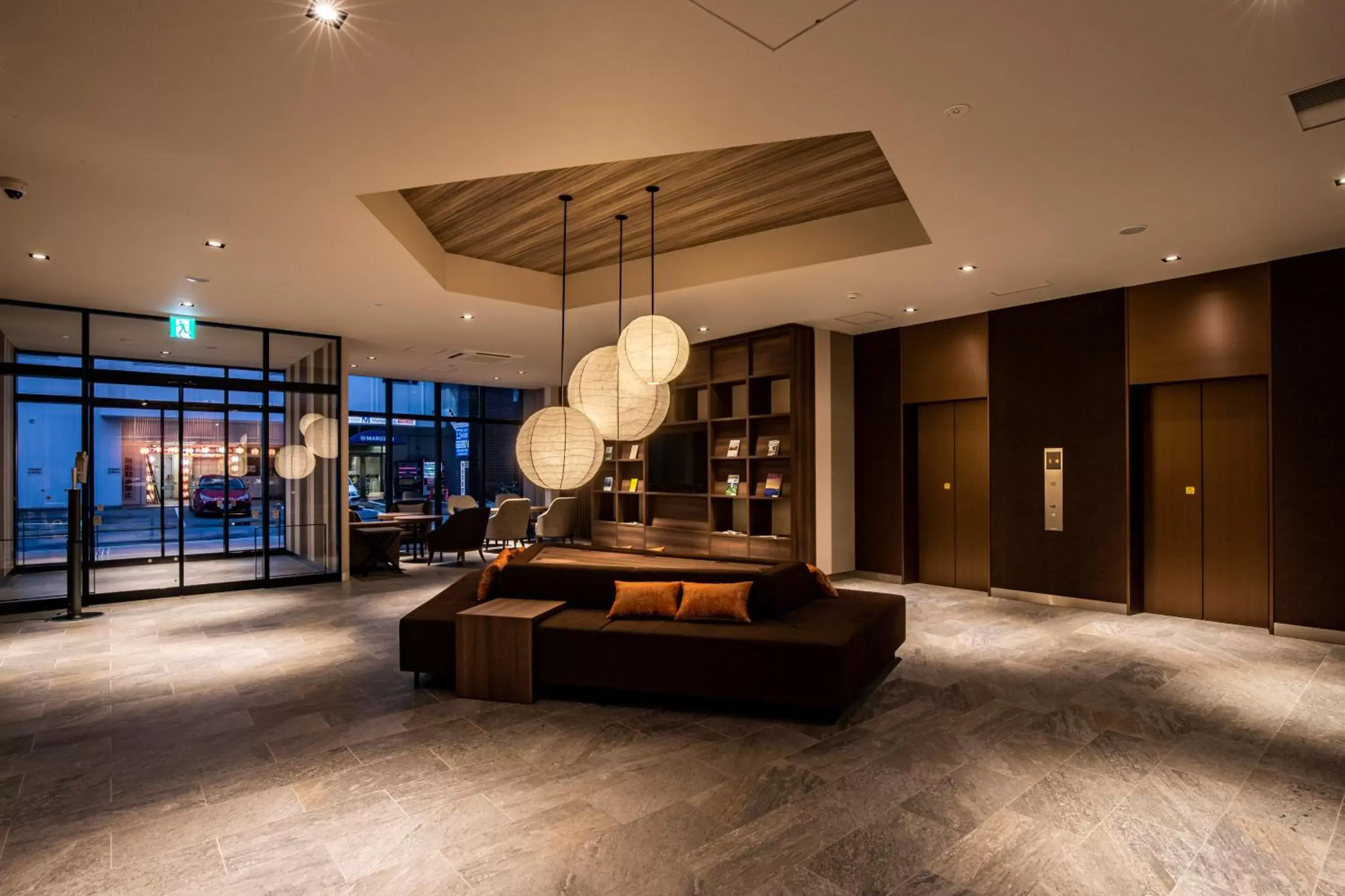 Lobby or reception in Tabino Hotel lit Matsumoto Milky white Onsen Lobby or reception in Tabino Hotel lit Matsumoto Milky white Onsen