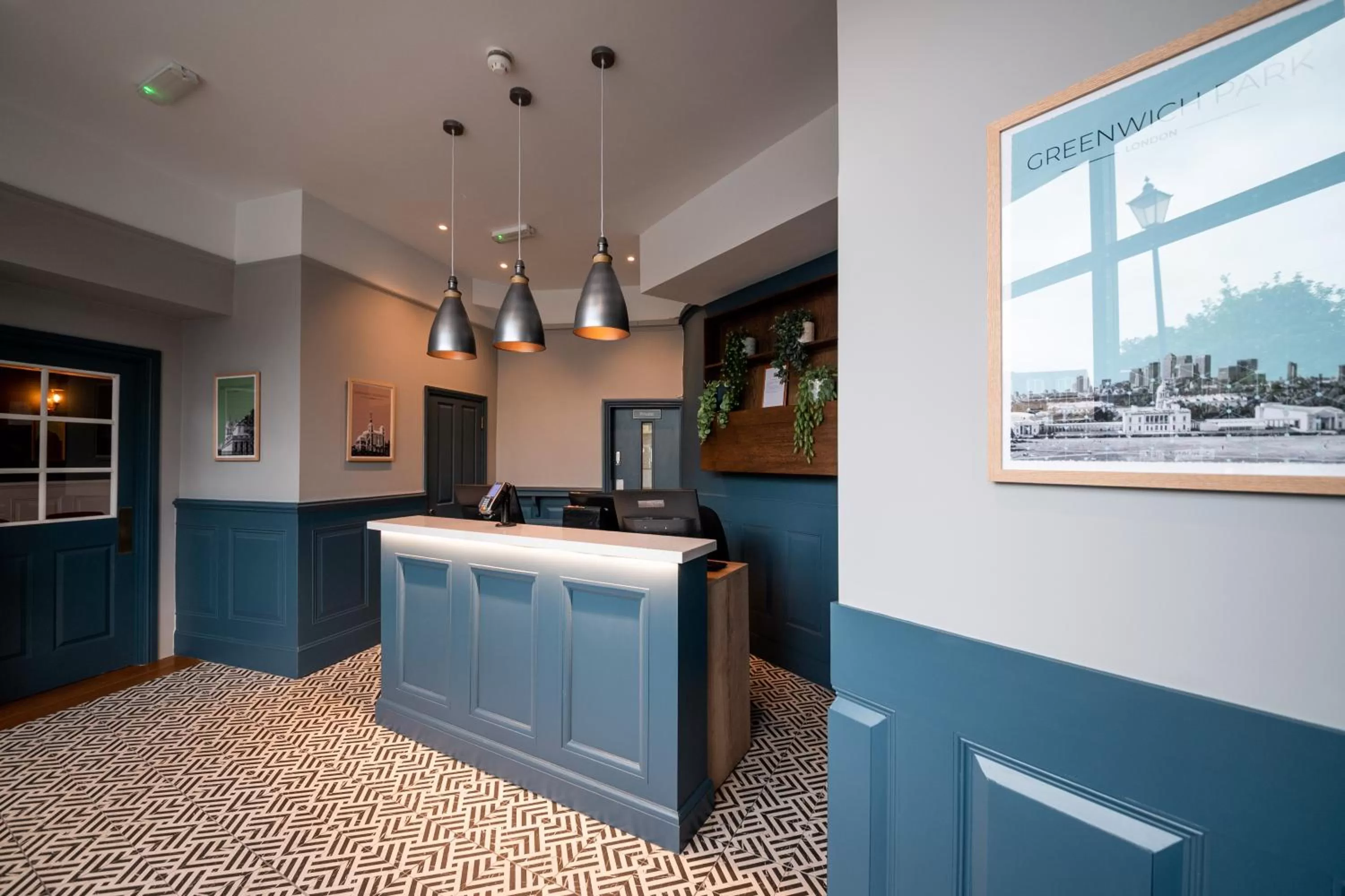 Lobby or reception in The Mitre by Innkeeper's Collection