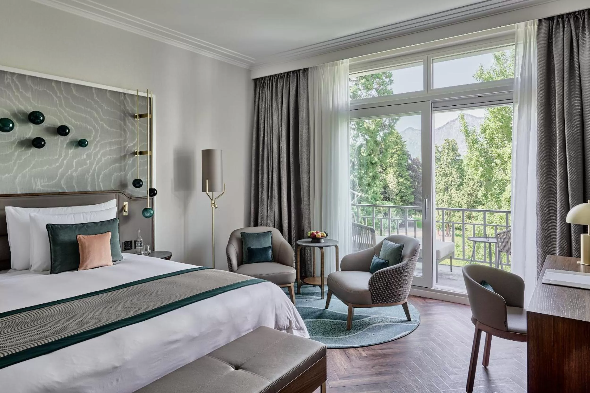 Photo of the whole room, Bed in Grand Resort Bad Ragaz