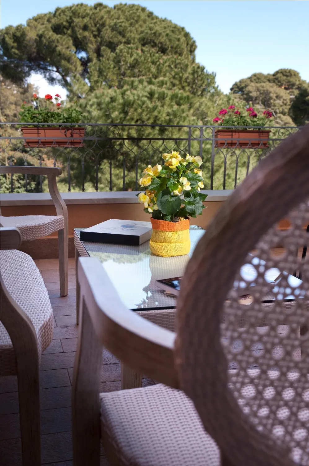 Balcony/Terrace in Hotel Giardino Inglese
