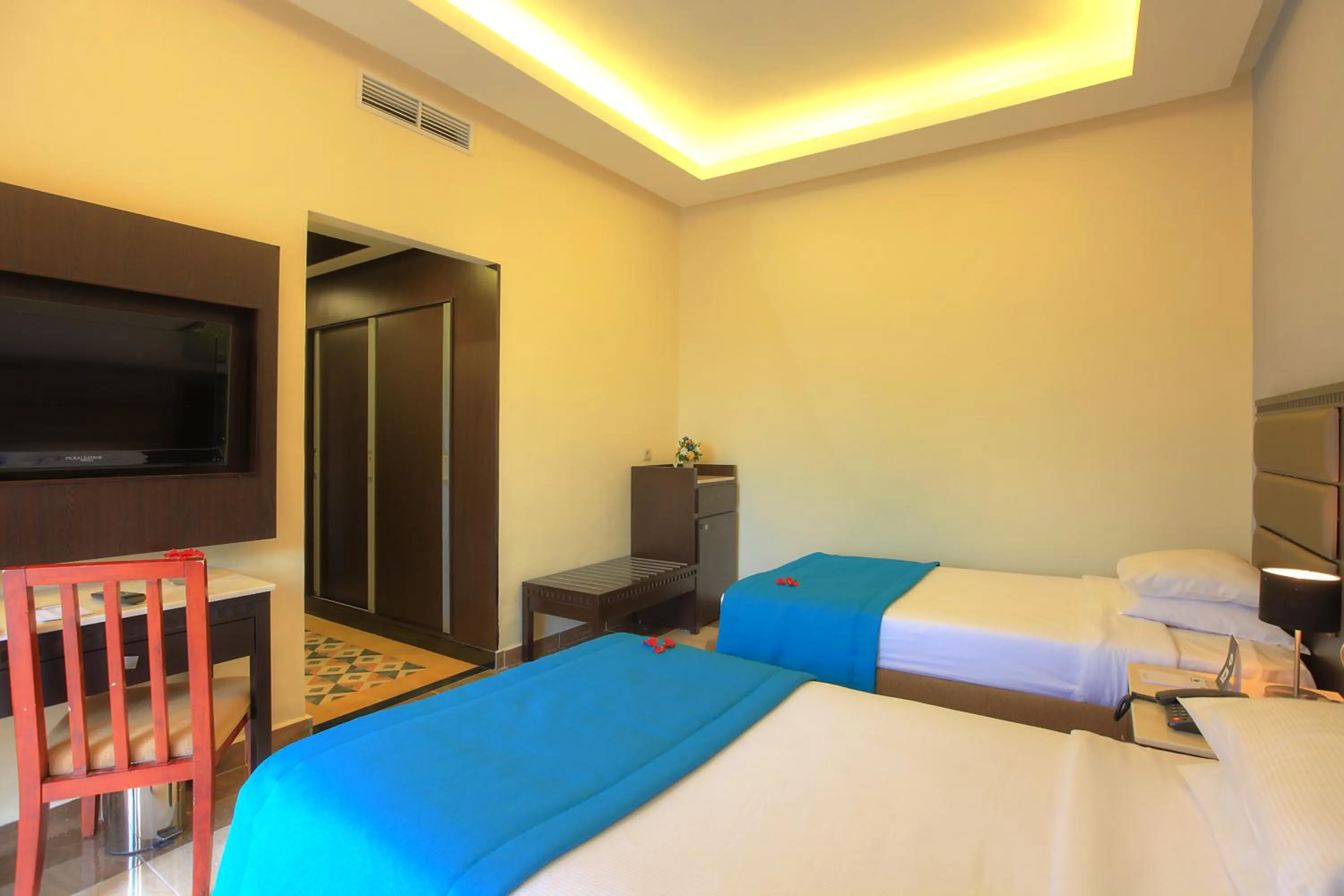 Bed in Pickalbatros Aqua Fun Club All Inclusive