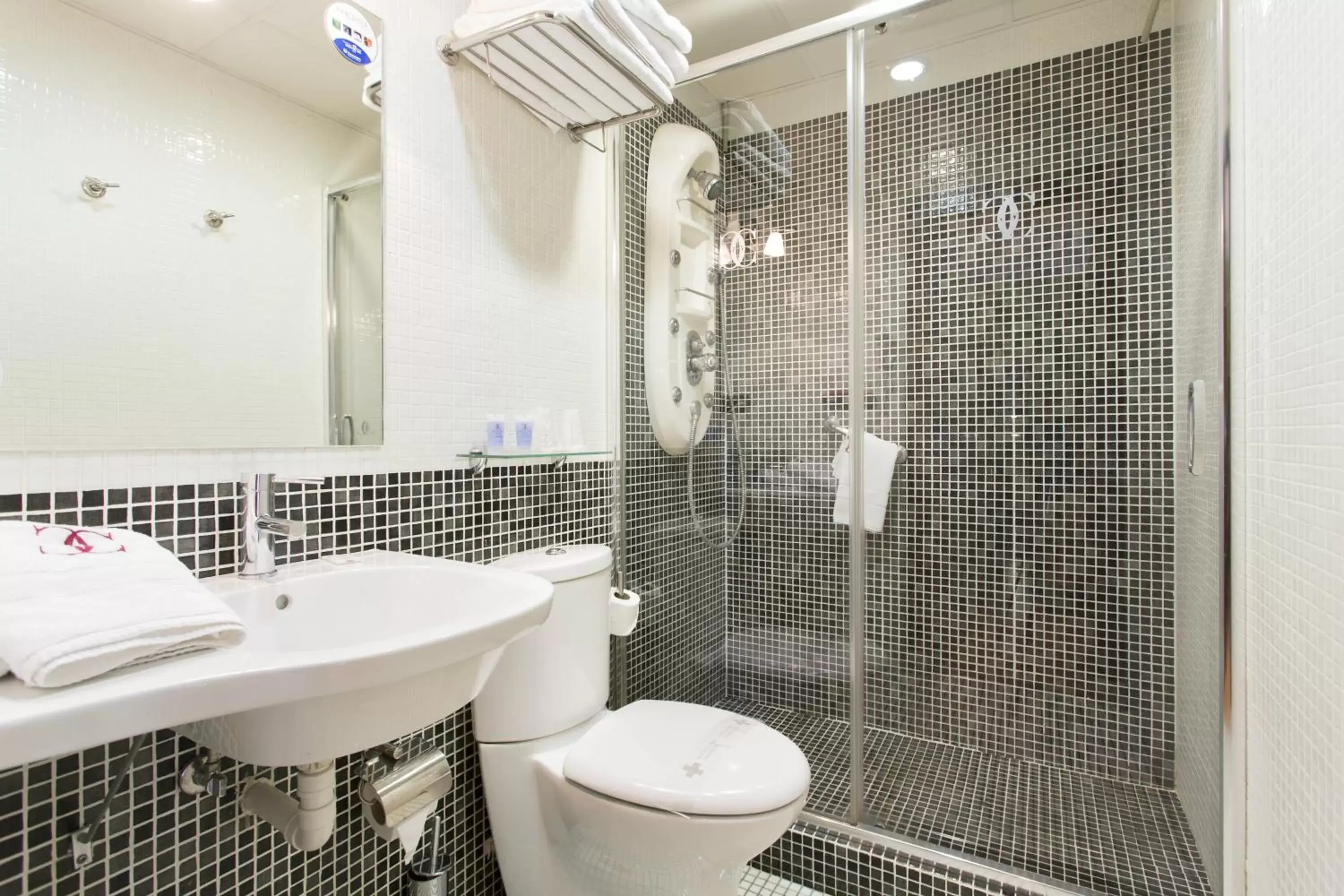 Shower, Bathroom in Hotel Carlos V