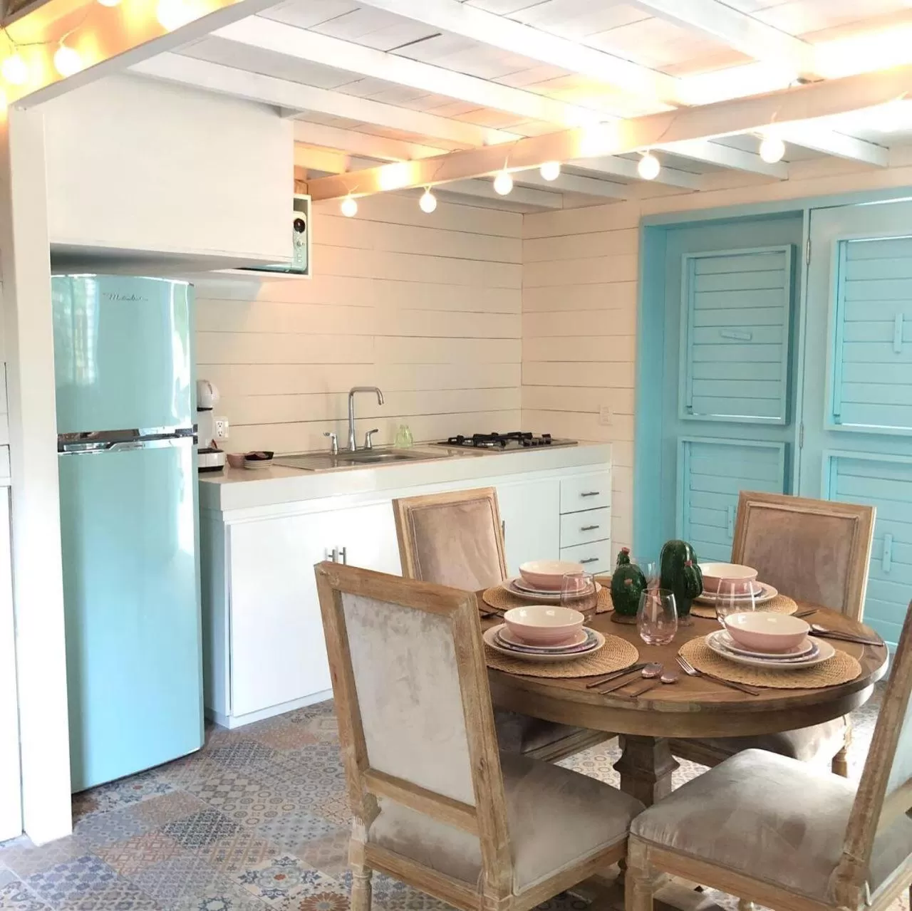 Coffee/tea facilities, Kitchen/Kitchenette in Casa Shiva Bacalar by MIJ