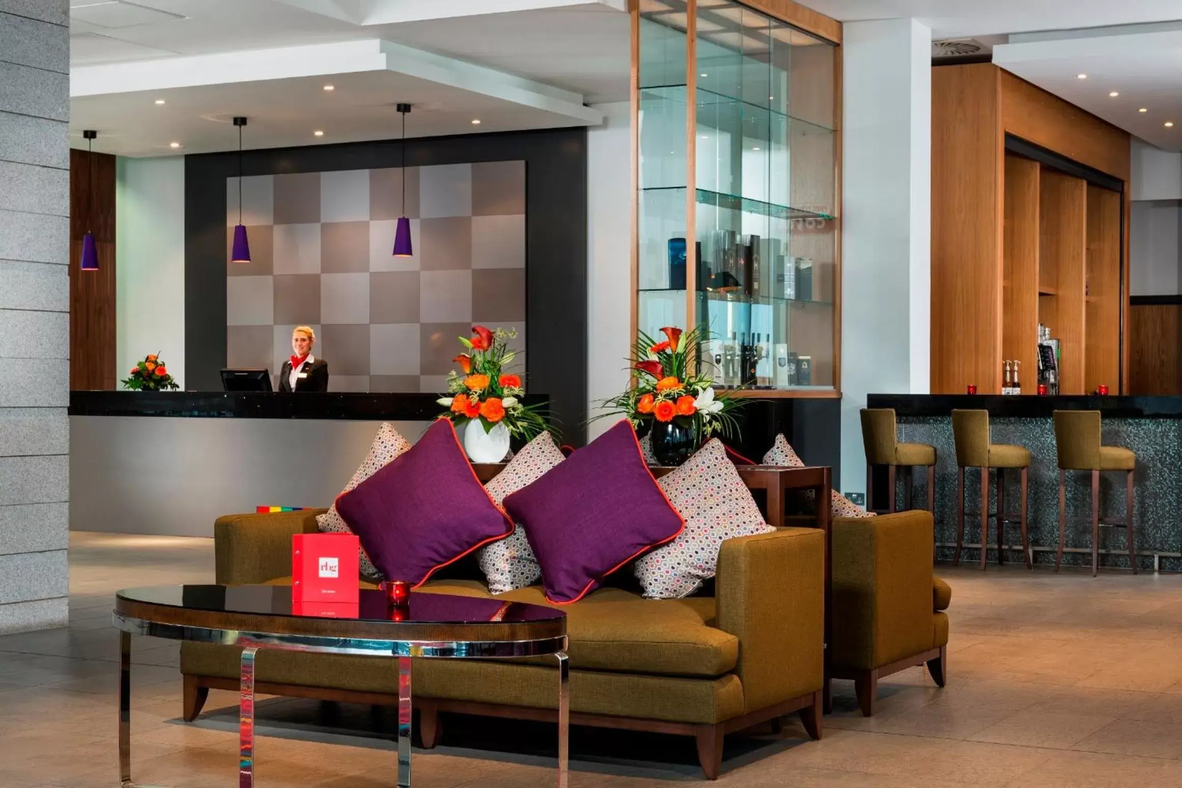 Lobby or reception in Park Inn by Radisson Aberdeen Lobby or reception in Park Inn by Radisson Aberdeen