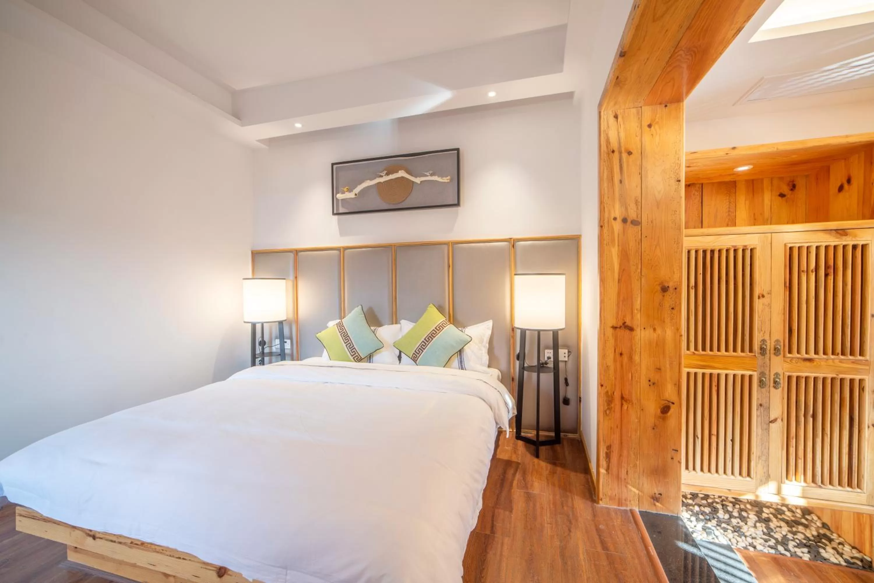 Photo of the whole room, Bed in Yuelu Homestay