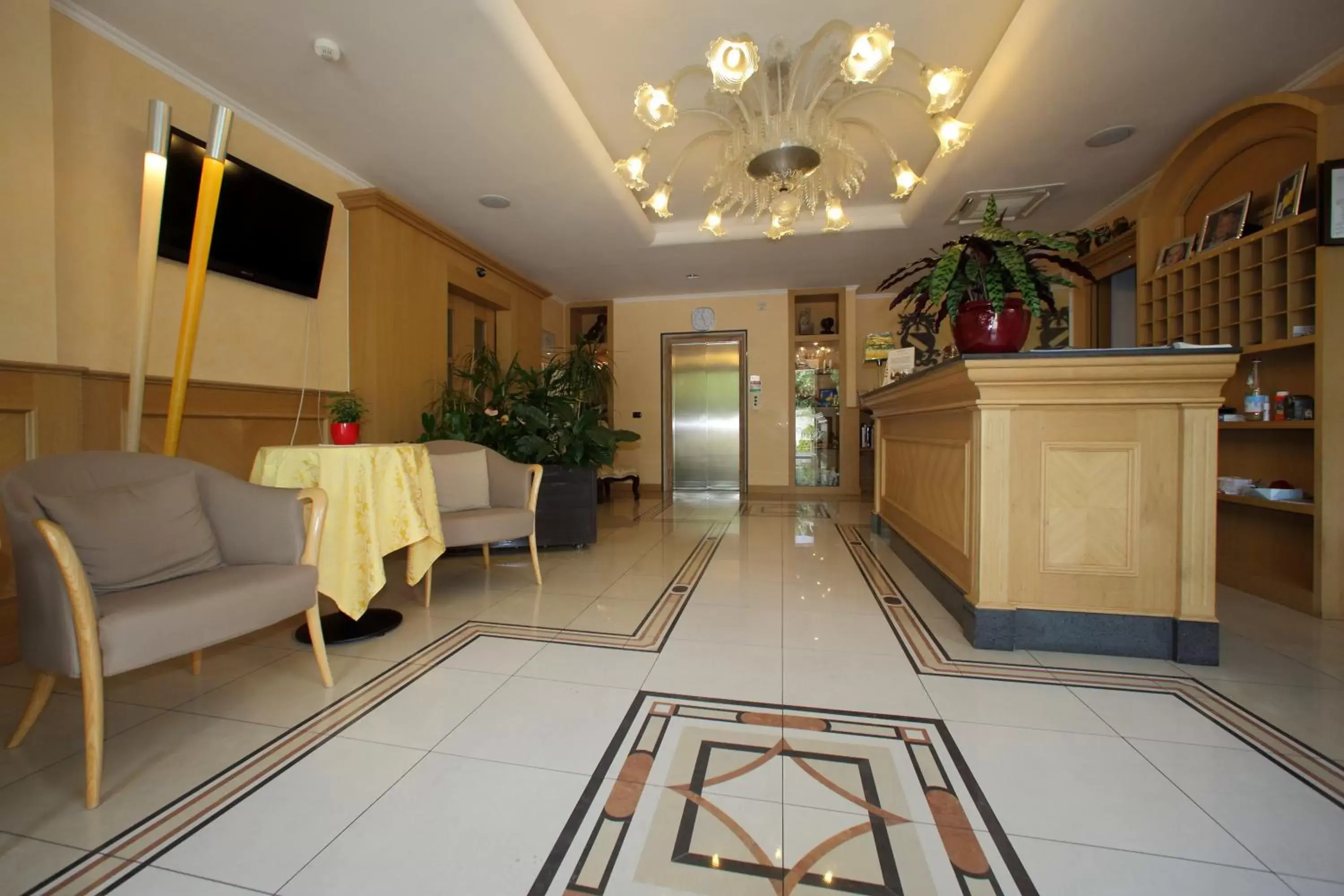 Lobby or reception, Lobby/Reception in Hotel Fioroni