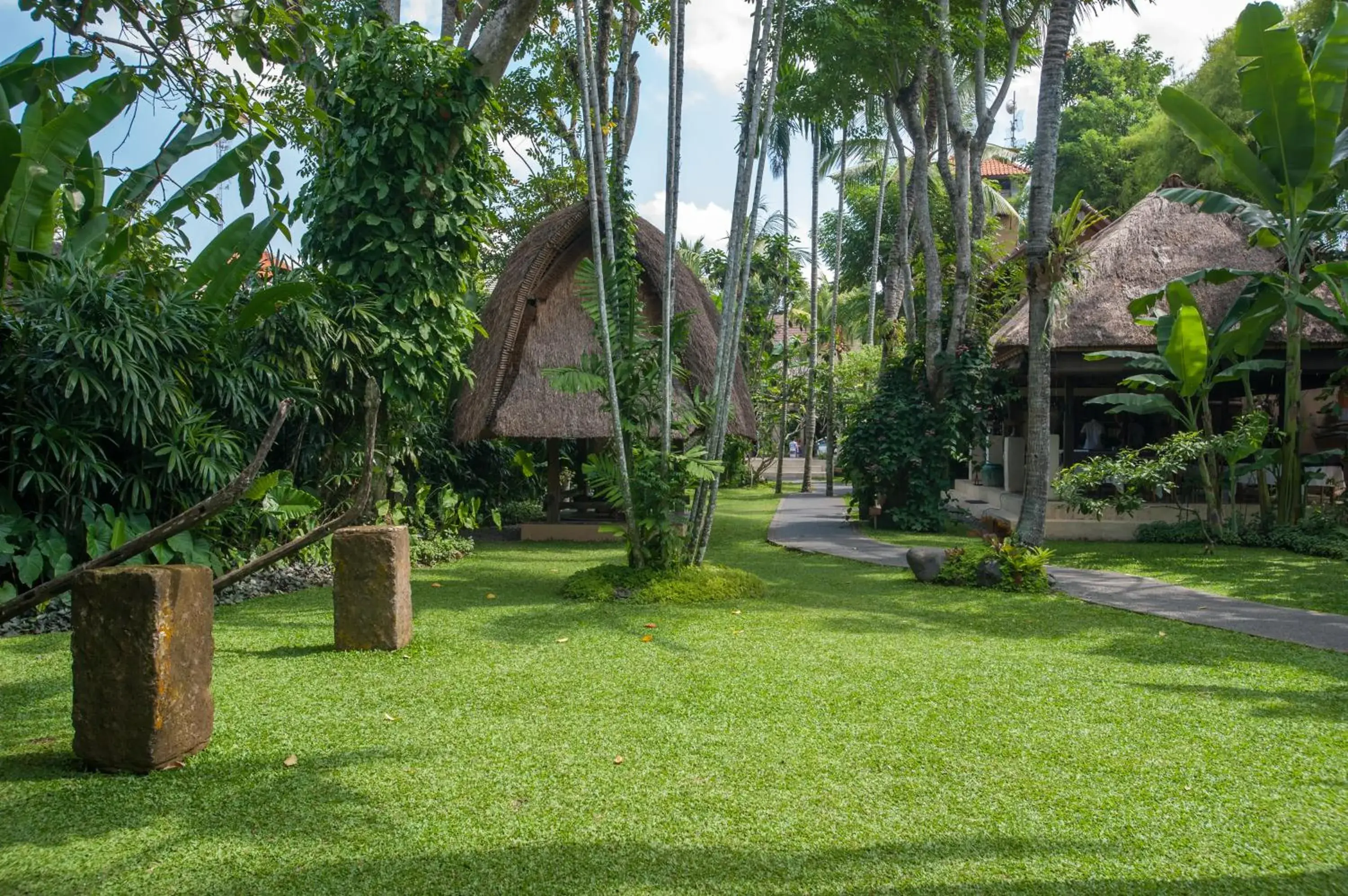 Garden in Komaneka at Monkey Forest Ubud