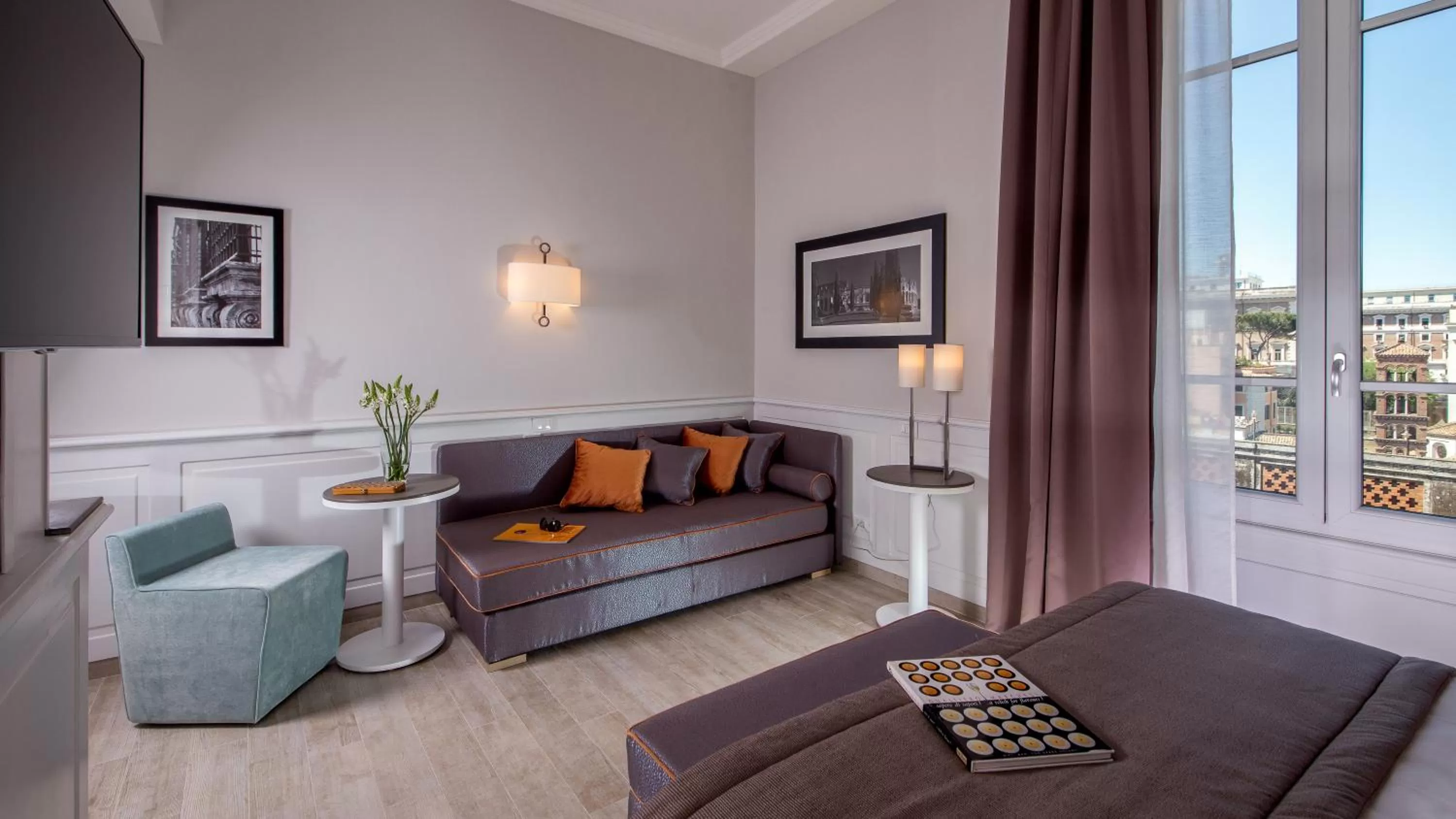 Bed in Princeps Boutique Hotel