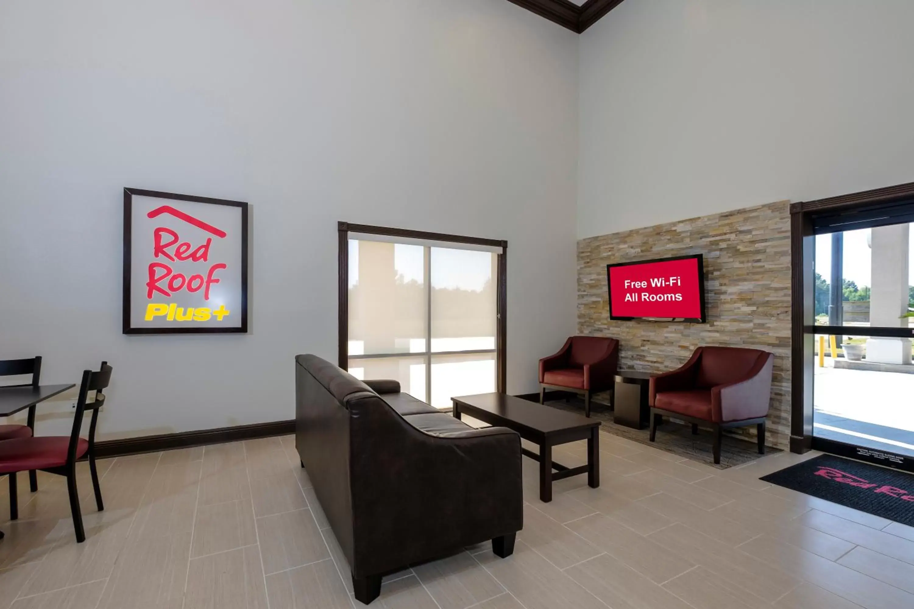 Lobby or reception, Seating Area in Red Roof Inn PLUS+ Hammond