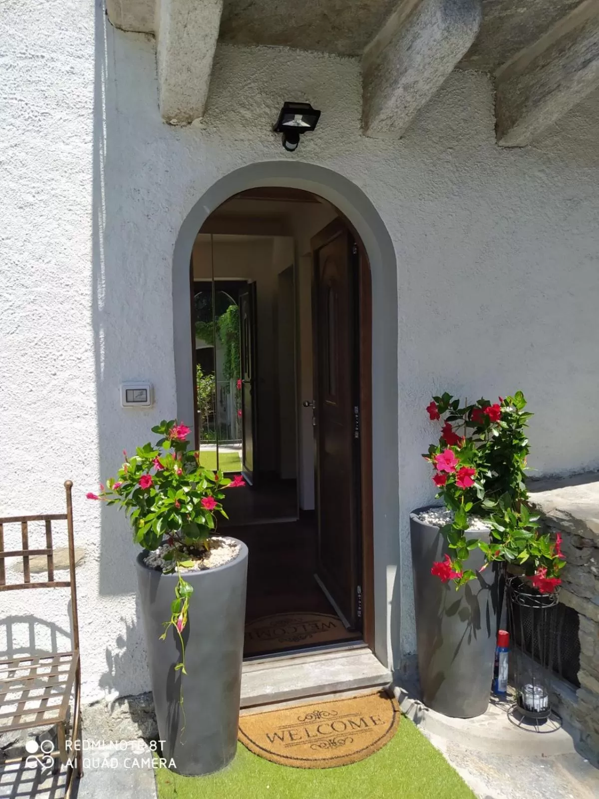 Garden view in "La Selvetta" bed and breakfast