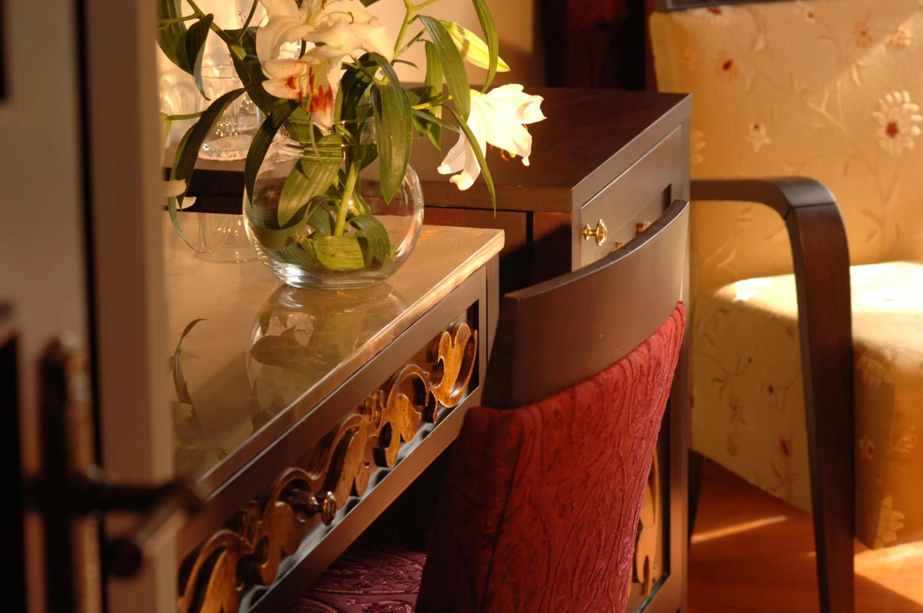 Decorative detail in Tuvana Hotel