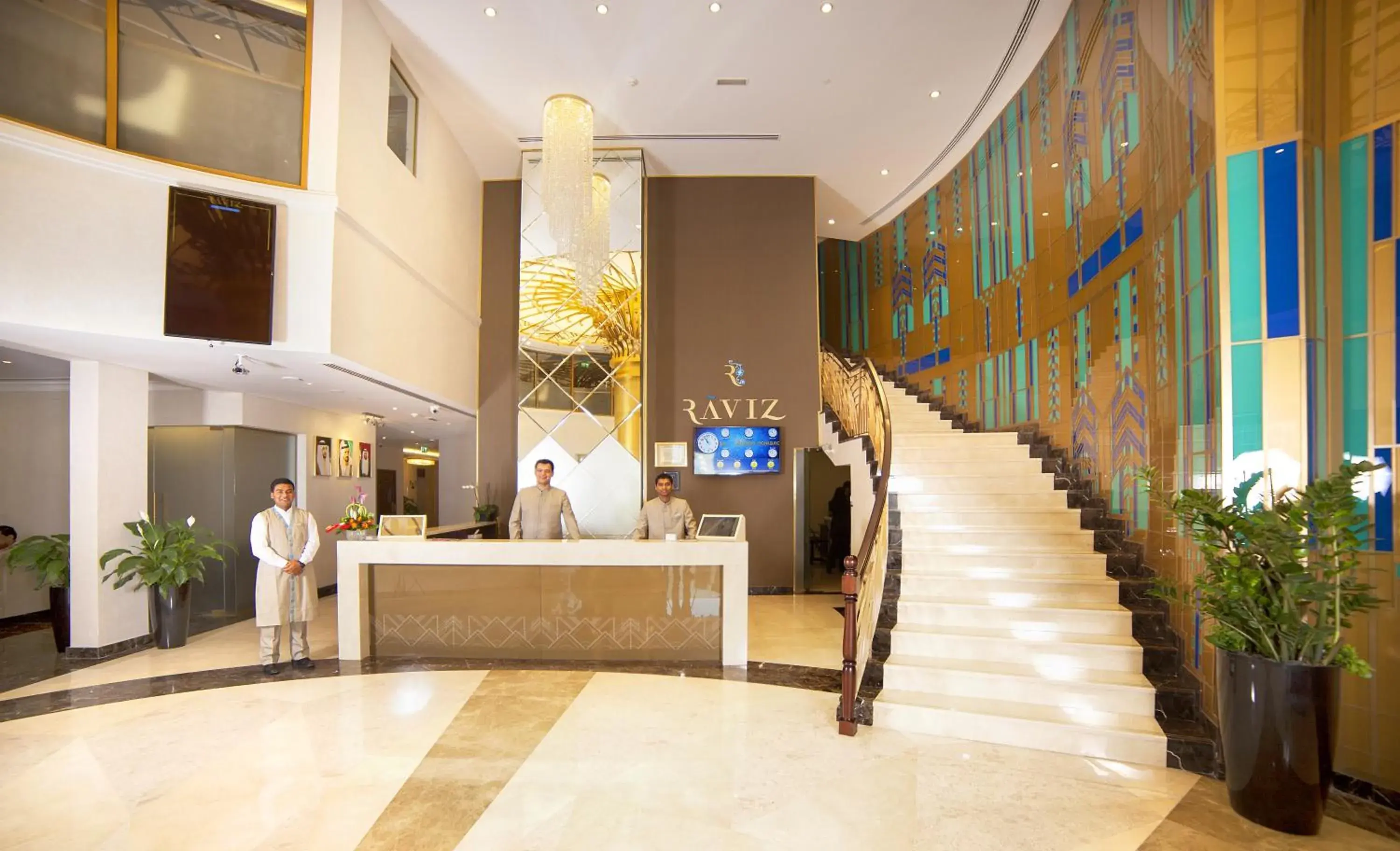 Lobby or reception in Raviz Center Point Hotel Lobby or reception in Raviz Center Point Hotel
