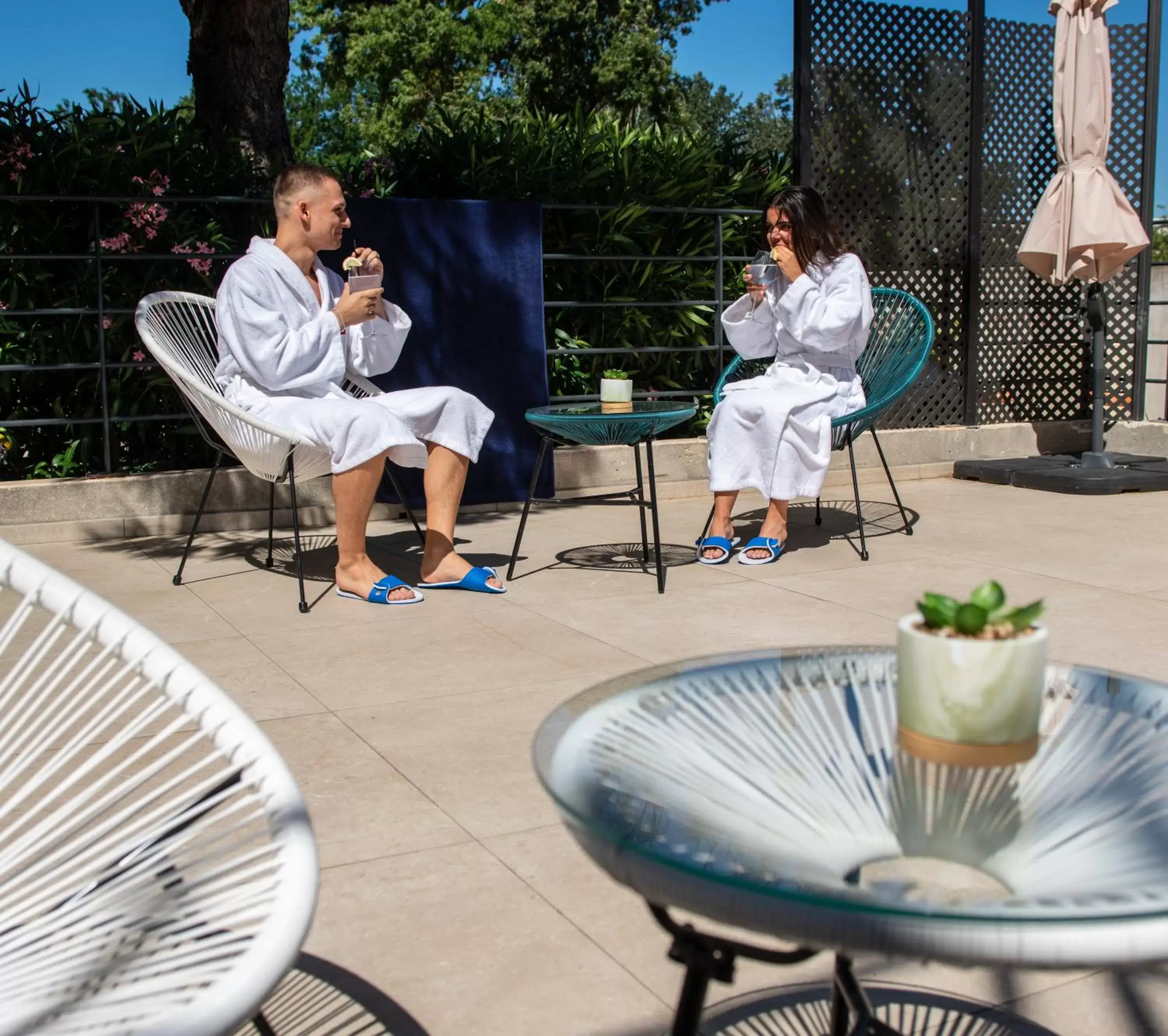 Solarium in Mercure Avignon Gare TGV