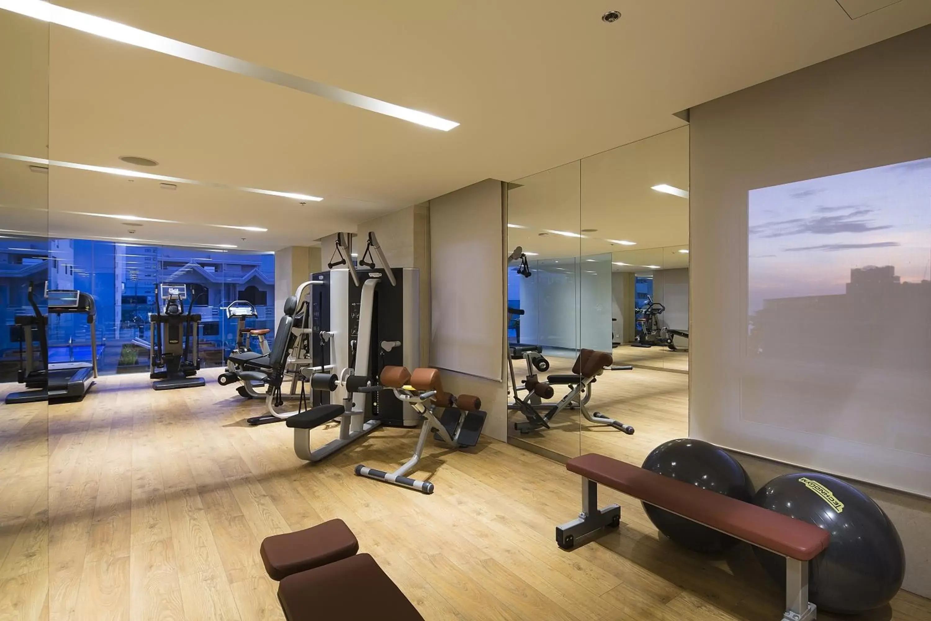 View (from property/room), Fitness Center/Facilities in Liberty Central Nha Trang Hotel