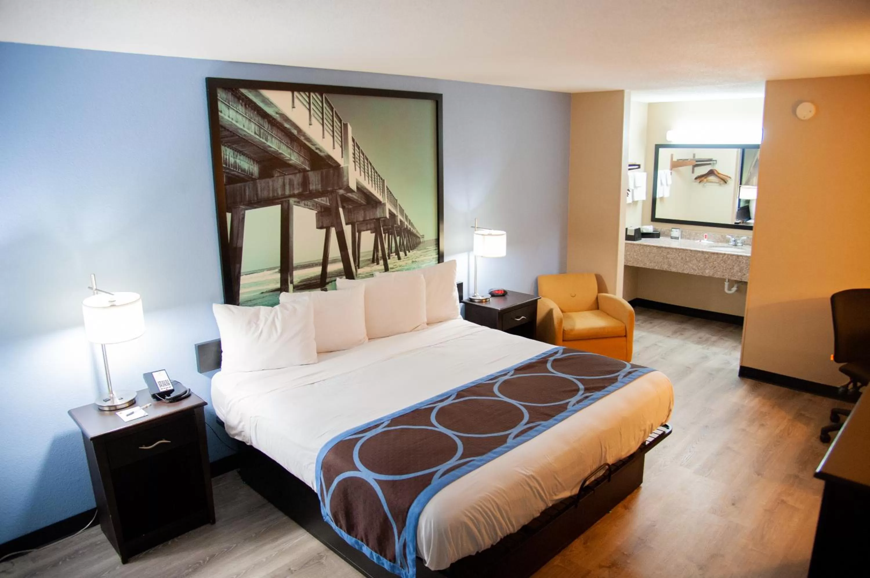 Bed in Super 8 by Wyndham Crestview